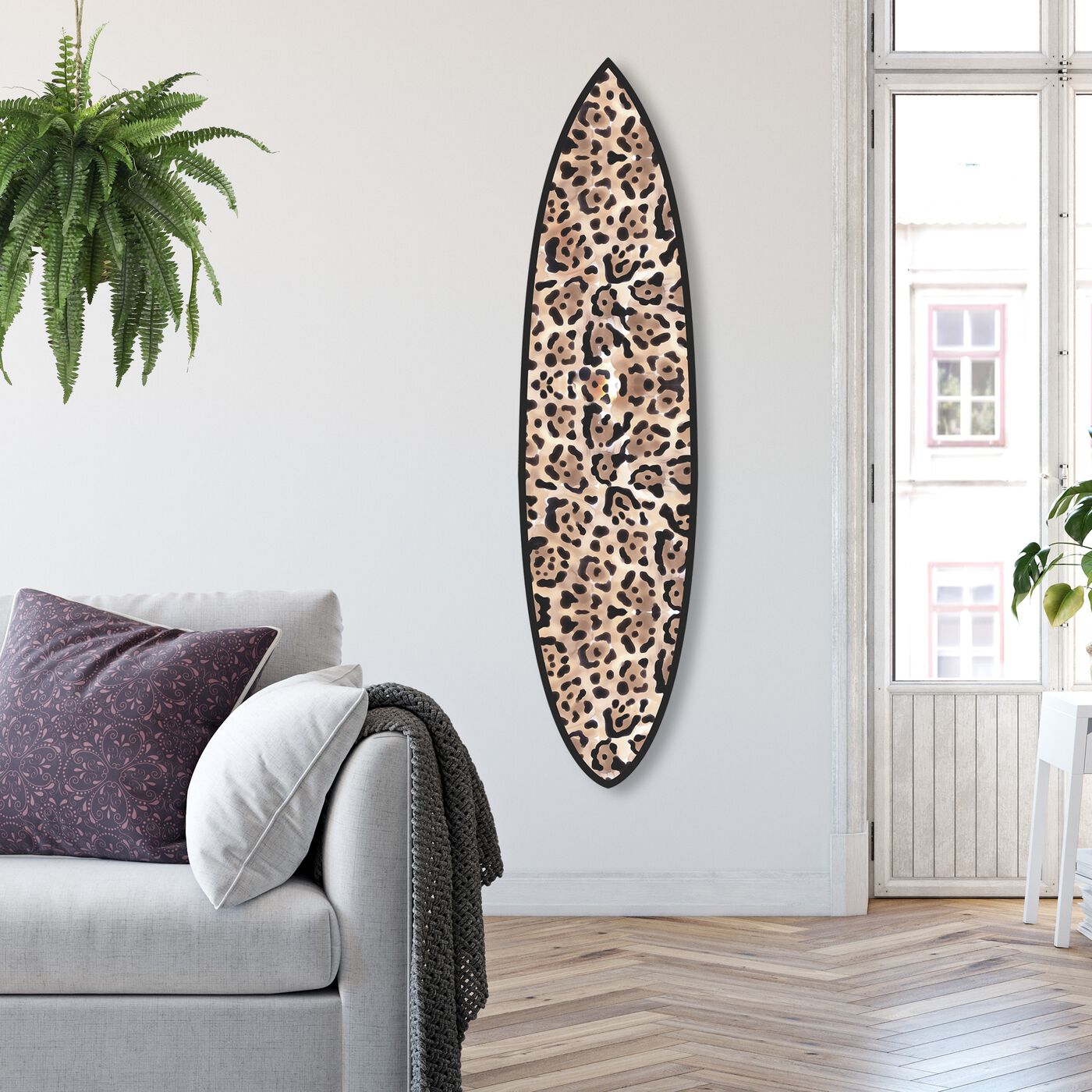 Oliver Gal C'est Chic Surfboard - Decorative Surfboard Wall Art Print on  Acrylic