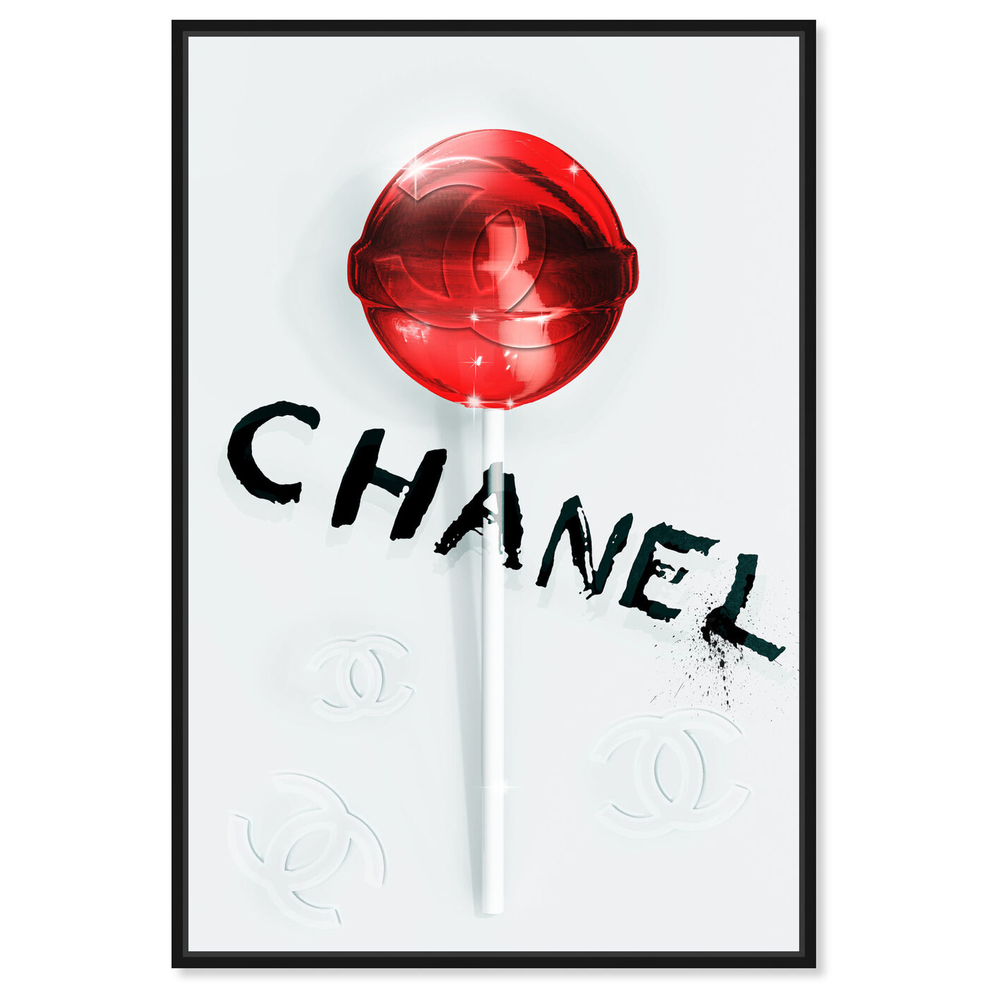 Couture LolliPop 3  Fashion and Glam Wall Art by The Oliver Gal