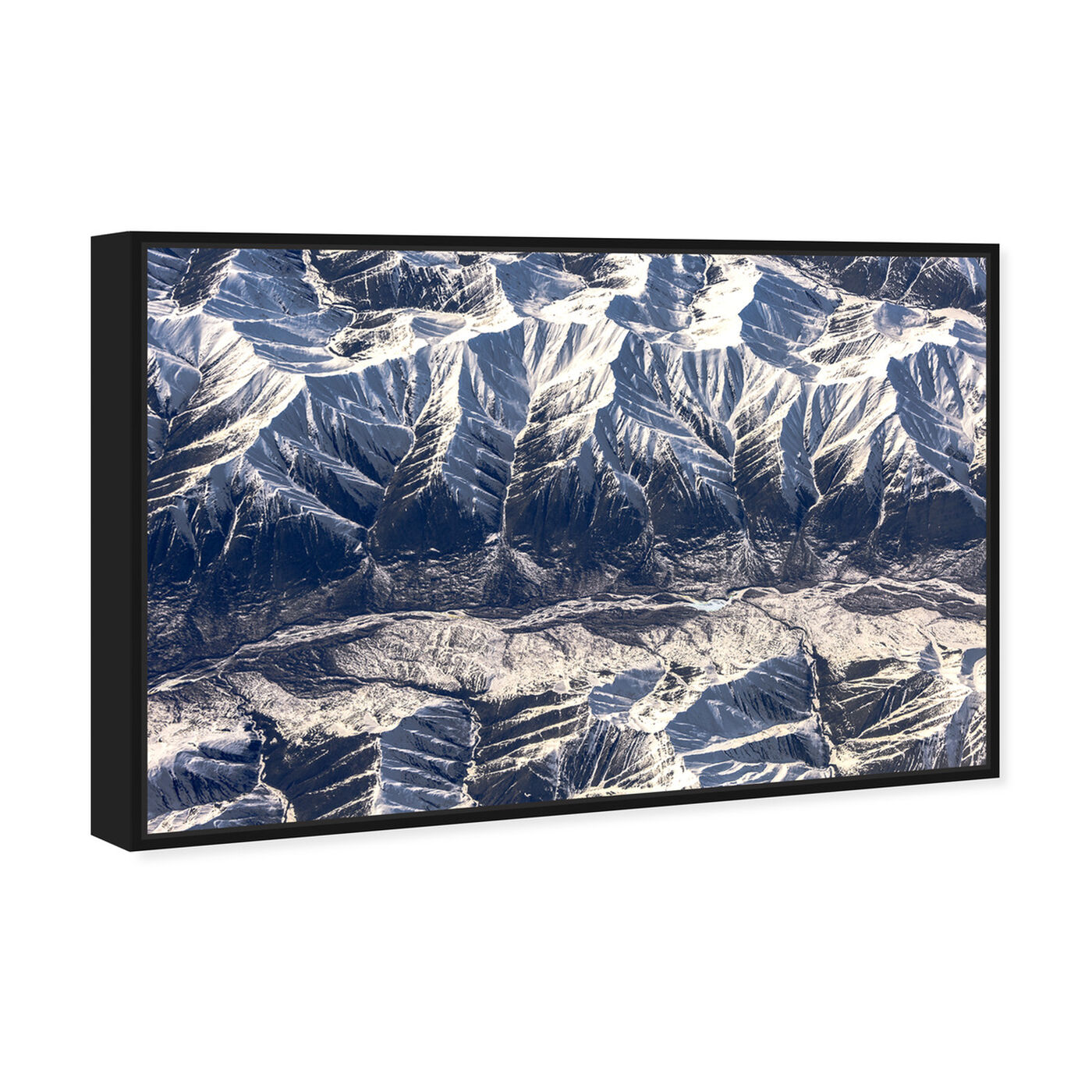 Angled view of Curro Cardenal - Aero View II featuring nature and landscape and mountains art.