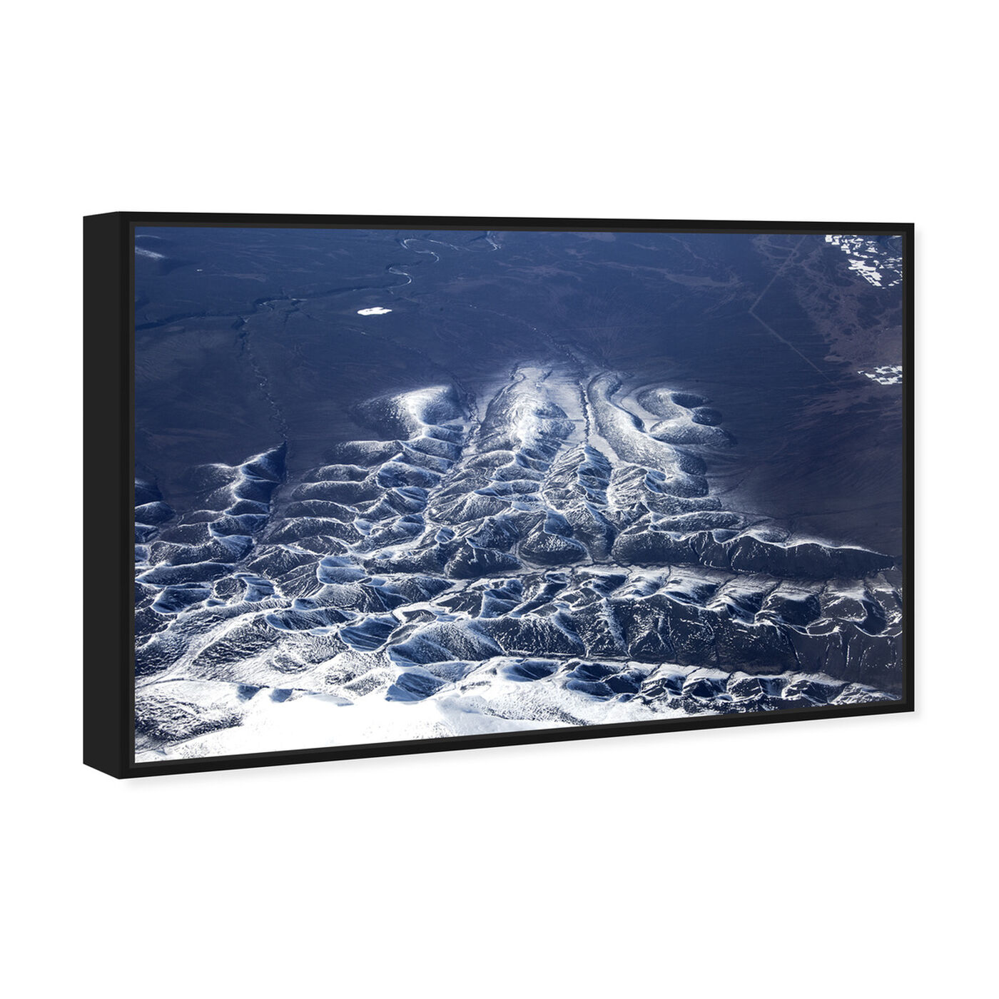 Angled view of Curro Cardenal - Aero View VI featuring nature and landscape and mountains art.