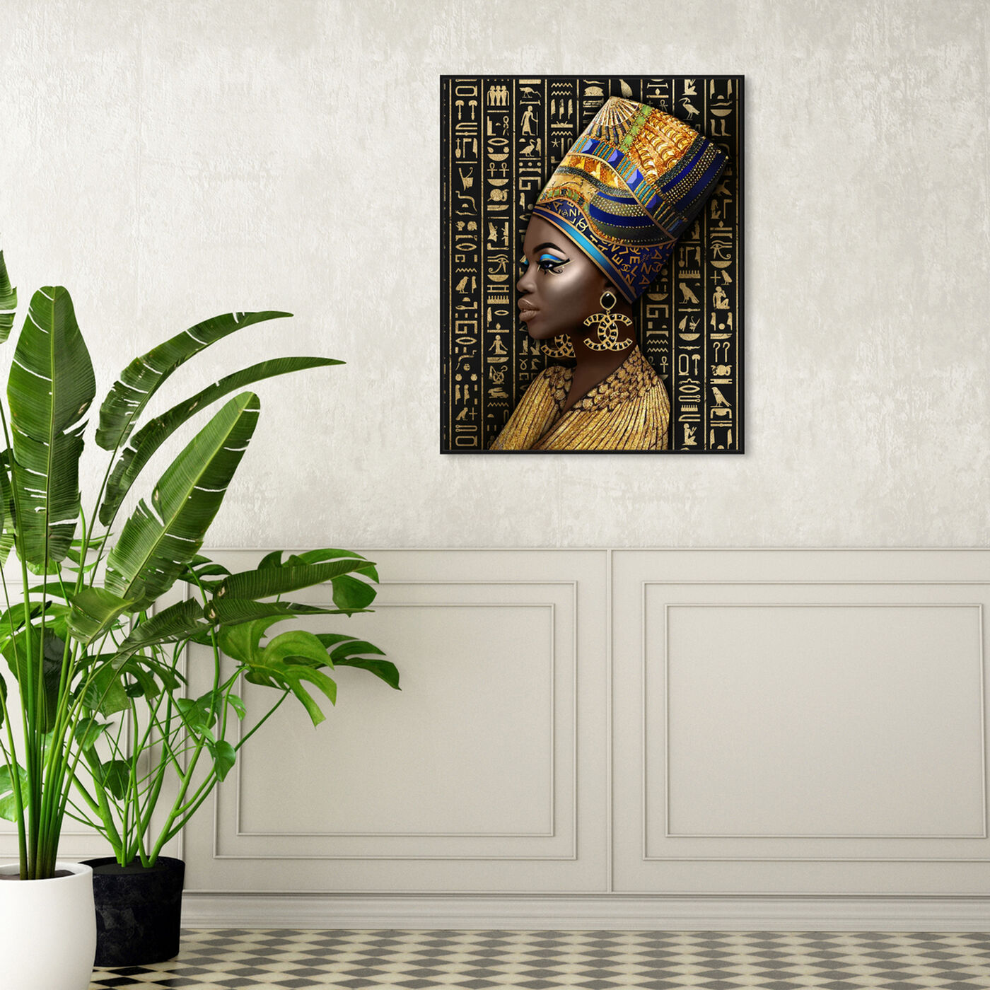 Hanging view of Royal Ruler featuring people and portraits and portraits art.