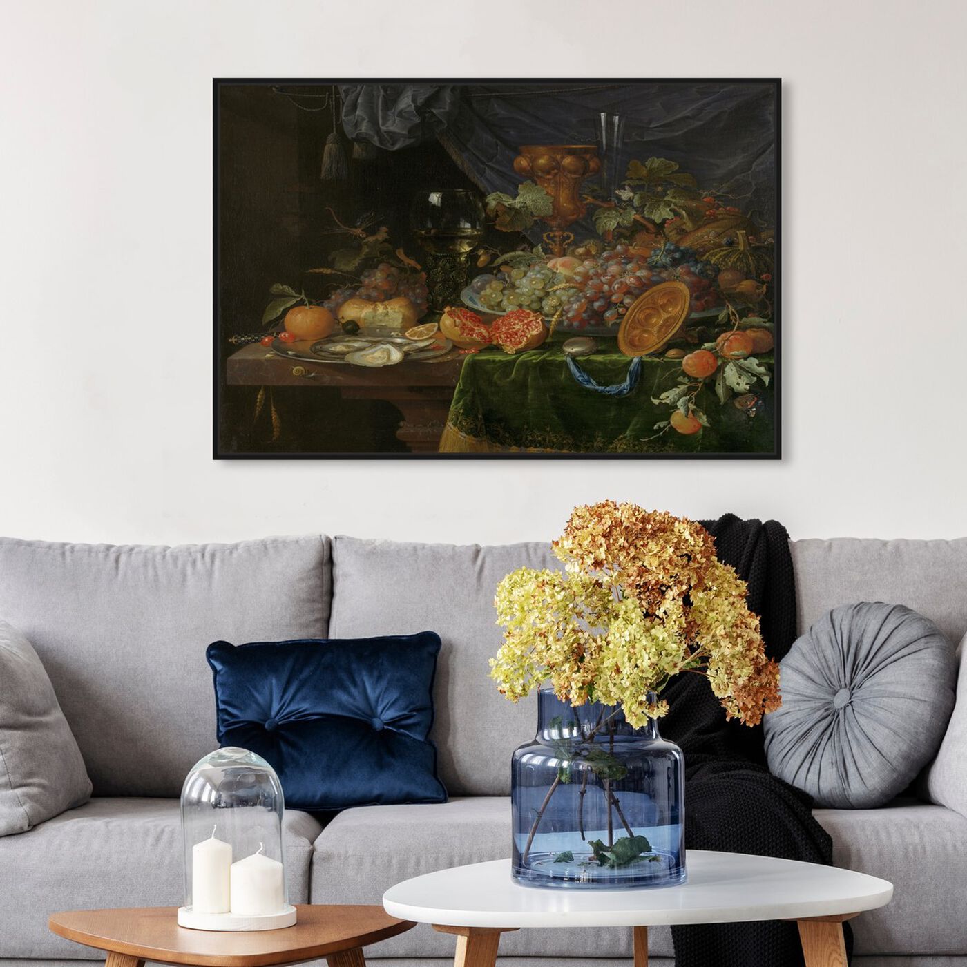 Hanging view of Fruit Arrangement - The Art Cabinet featuring classic and figurative and realism art.