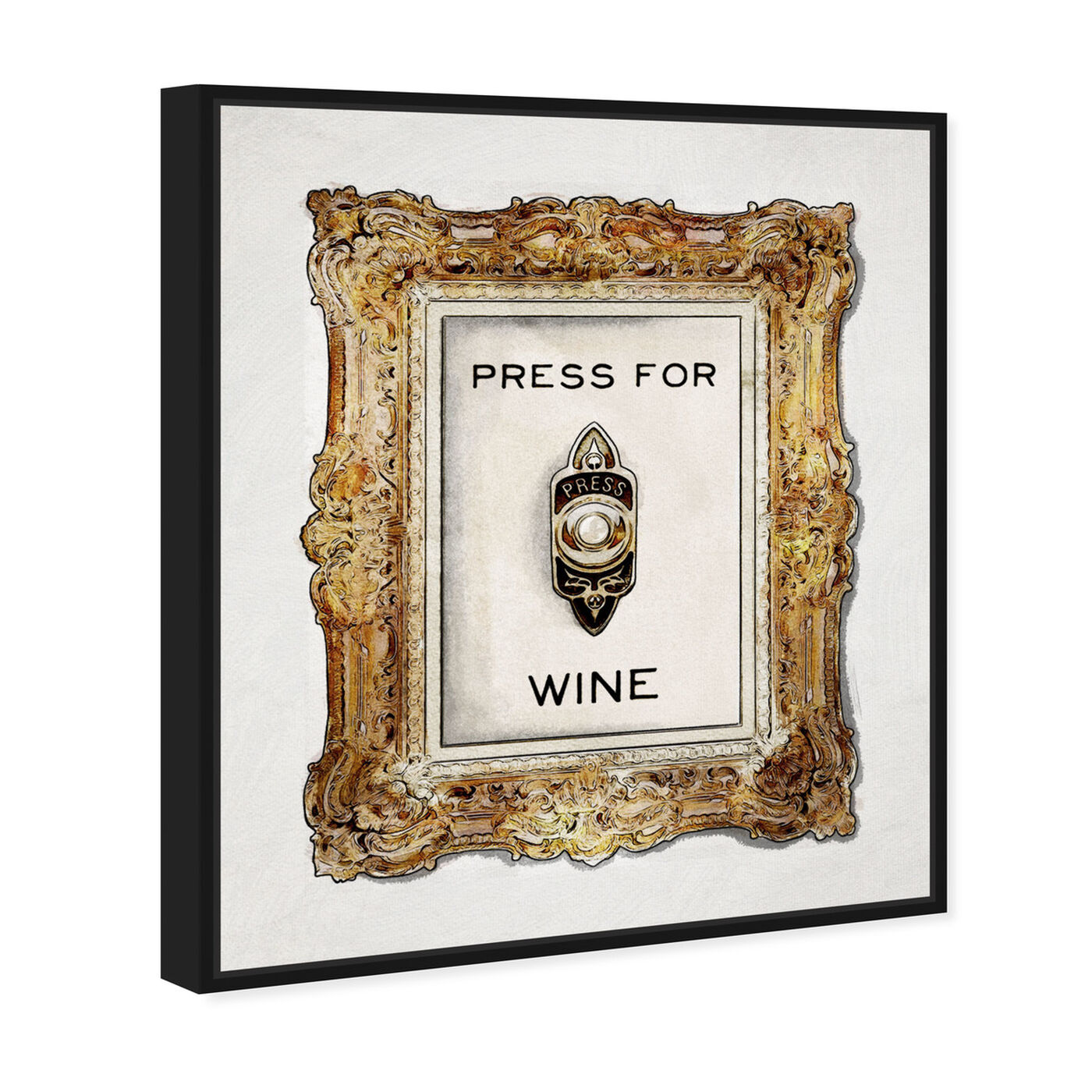 Angled view of Press For Wine featuring drinks and spirits and wine art.