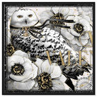 Front view of Glam Owl I featuring fashion and glam and fashion art. image number null