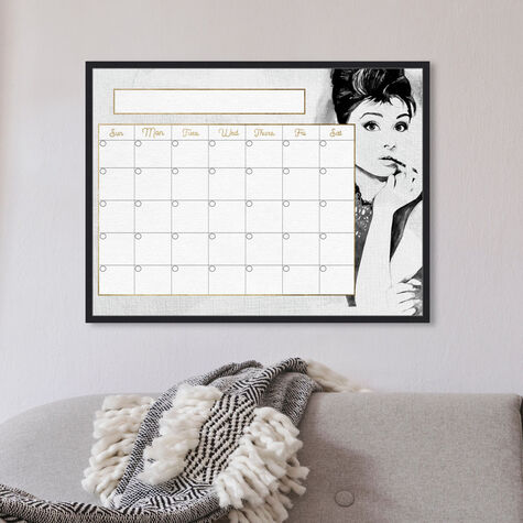 Beautiful Woman Monthly Calendar