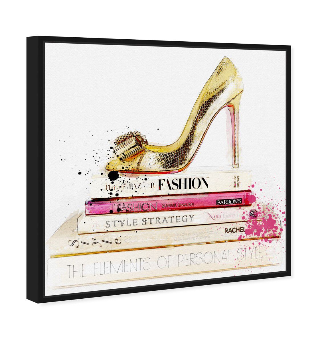 Gold Shoe and Fashion Books