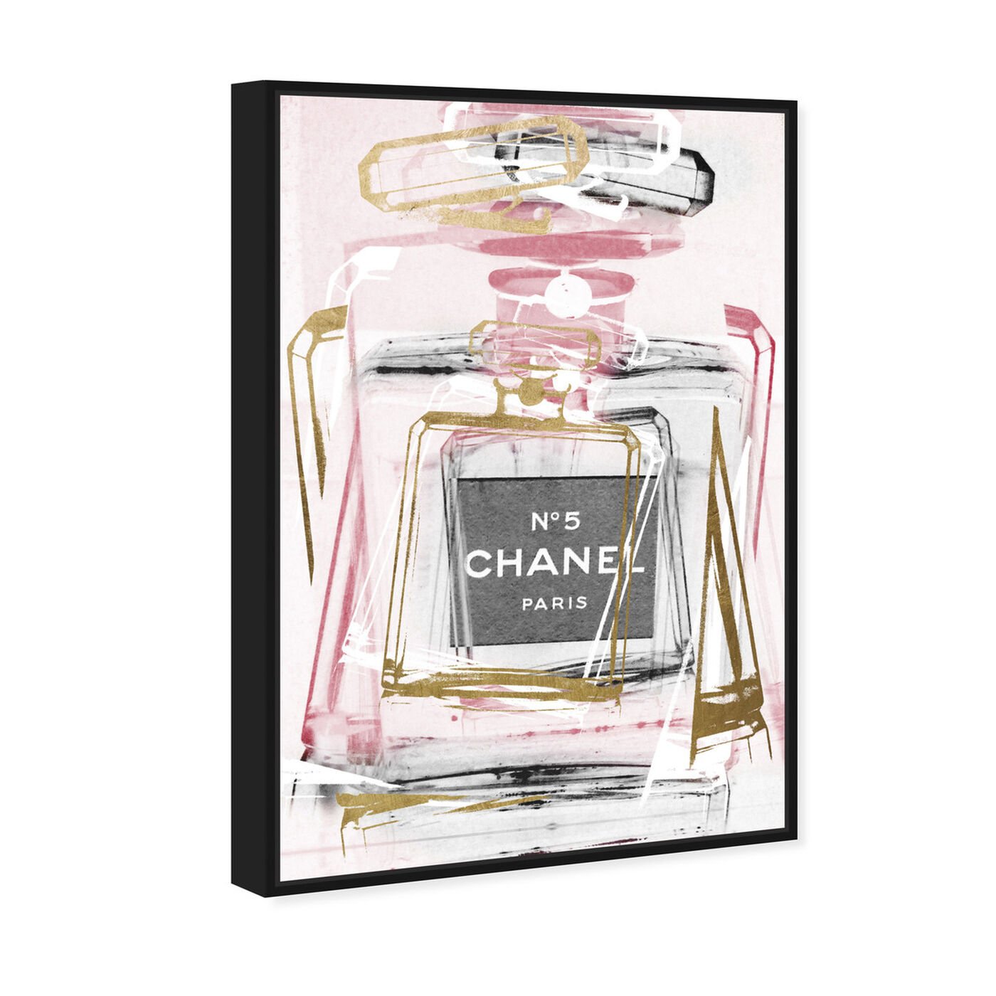Angled view of Infinite Glam Blush featuring fashion and glam and perfumes art.