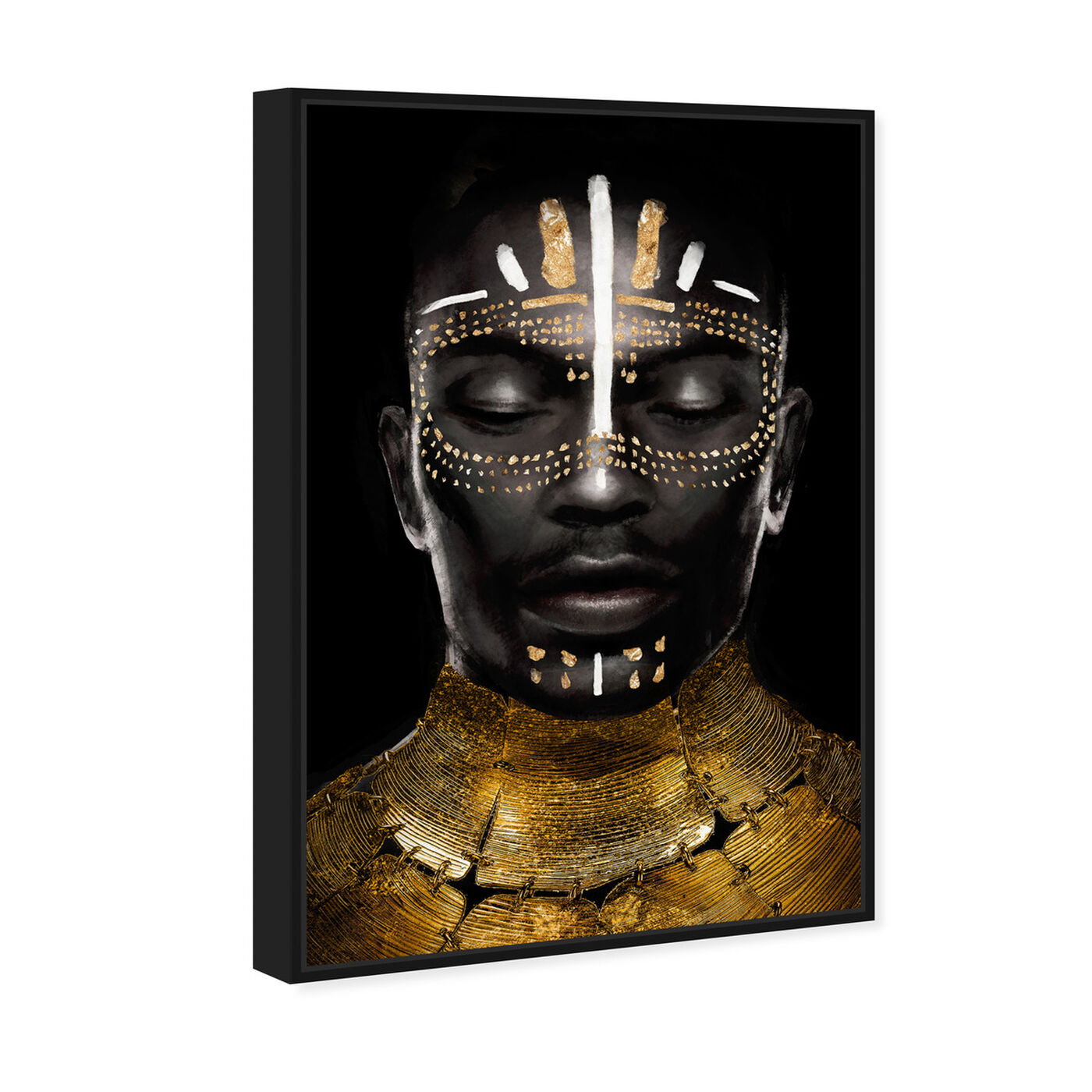 Angled view of Strong Reign of Gold featuring people and portraits and portraits art.
