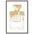 Front view of Golden Drip Perfume featuring fashion and glam and perfumes art. image number null
