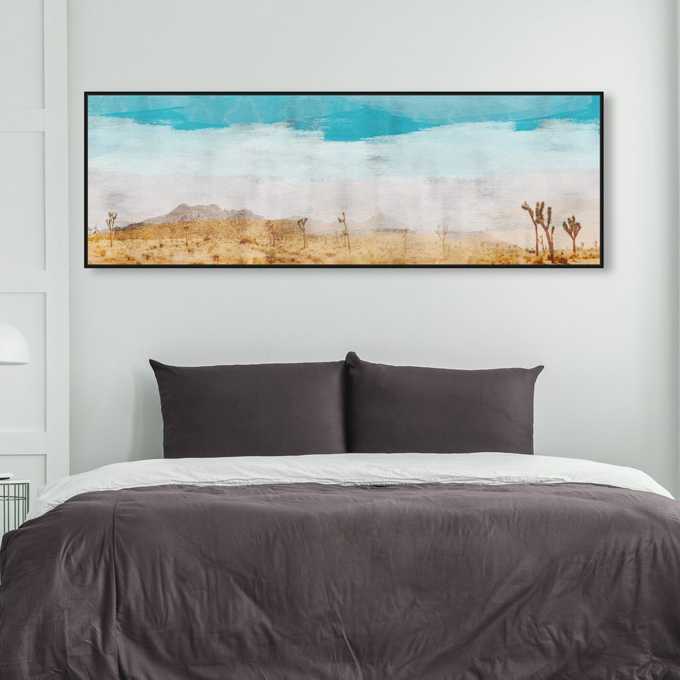 Hanging view of Esplanade featuring nature and landscape and desert landscapes art.