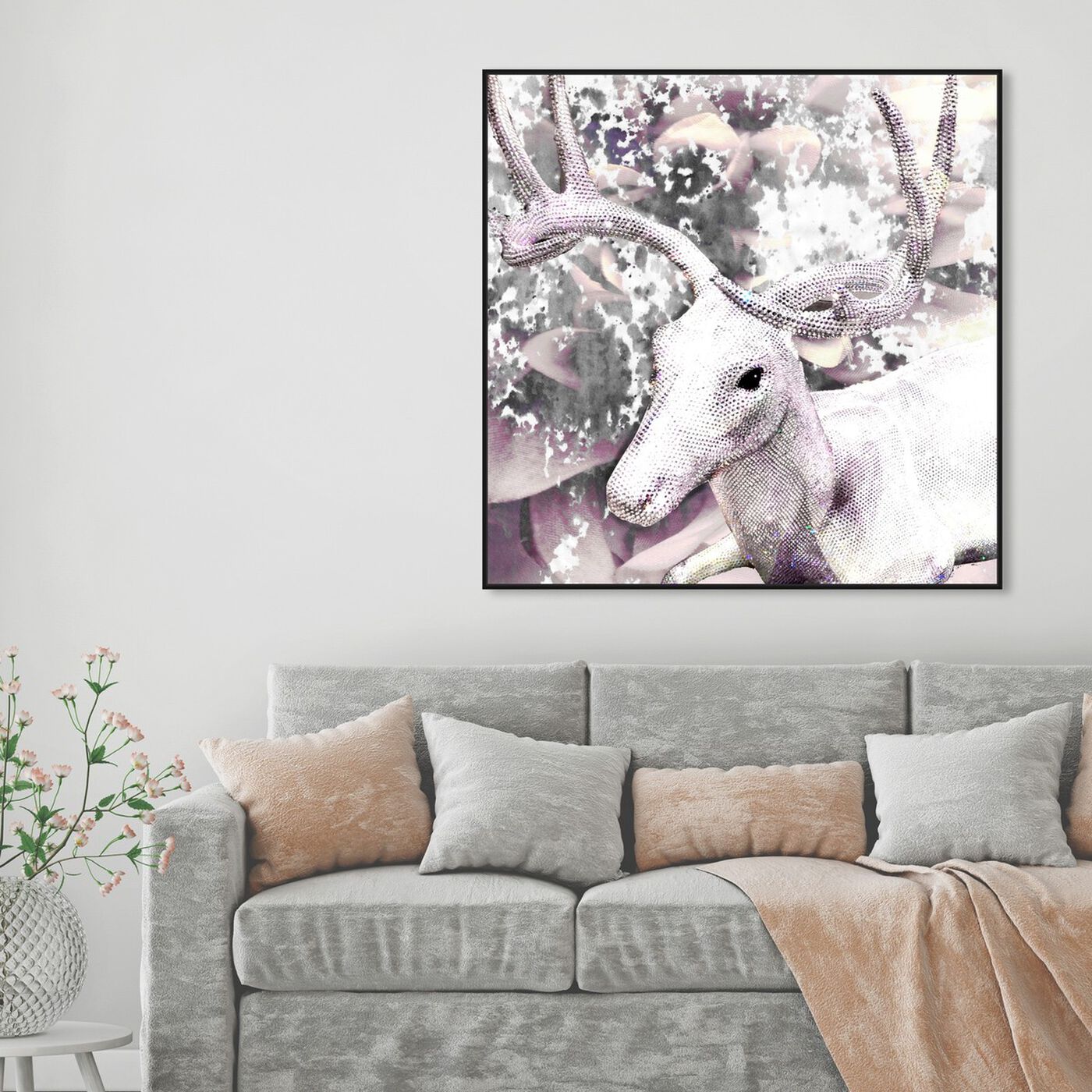 Hanging view of Marvelous Creature featuring animals and zoo and wild animals art.