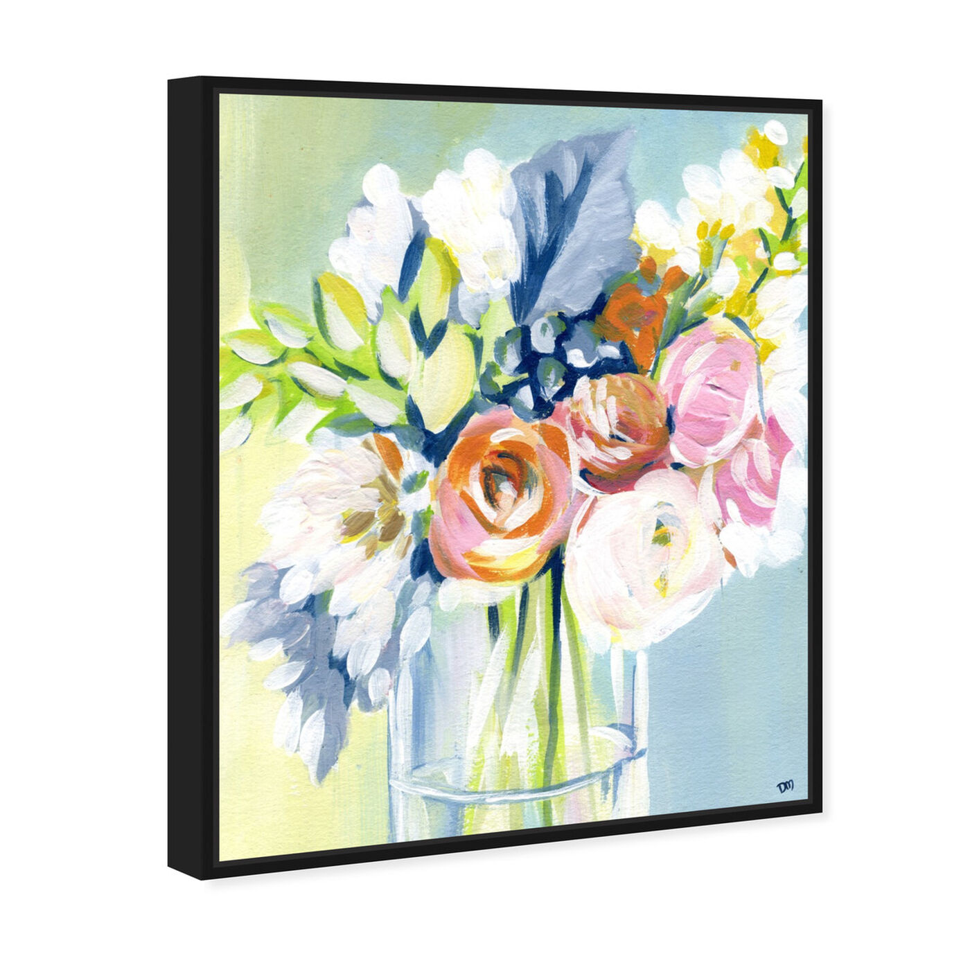 Angled view of Wednesday Favorites featuring floral and botanical and florals art.
