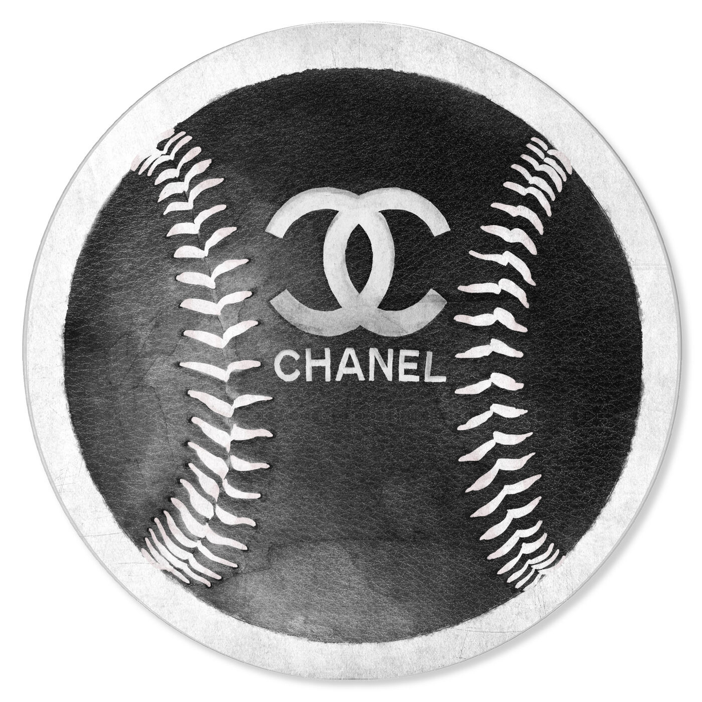 Fashion Baseball - Round Acrylic Art