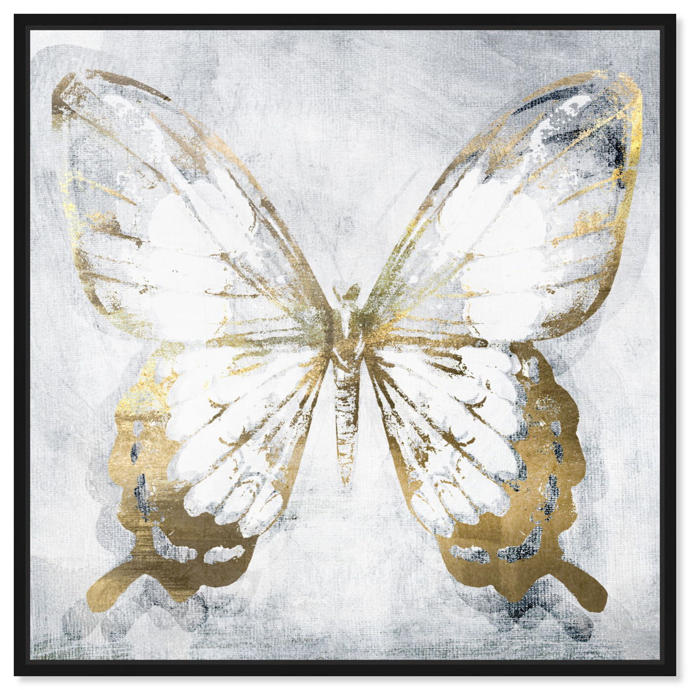 Front view of Butterfly Eroded featuring animals and insects art.
