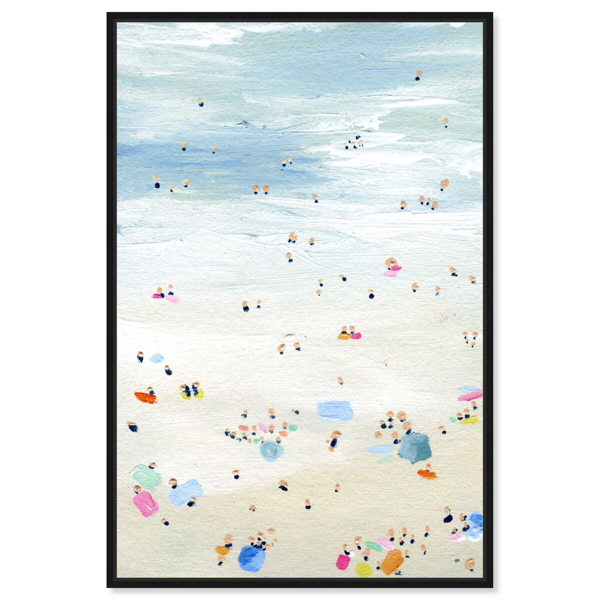 Amazon.com: Coastal Canvas Wall Art Picture: Beach Scene Surfboard Framed  Print Ocean Sea Surf Artwork Seaside Palm Tree Seascape Painting Decor for  Bedroom Living Room 24'' x 36'': Posters & Prints