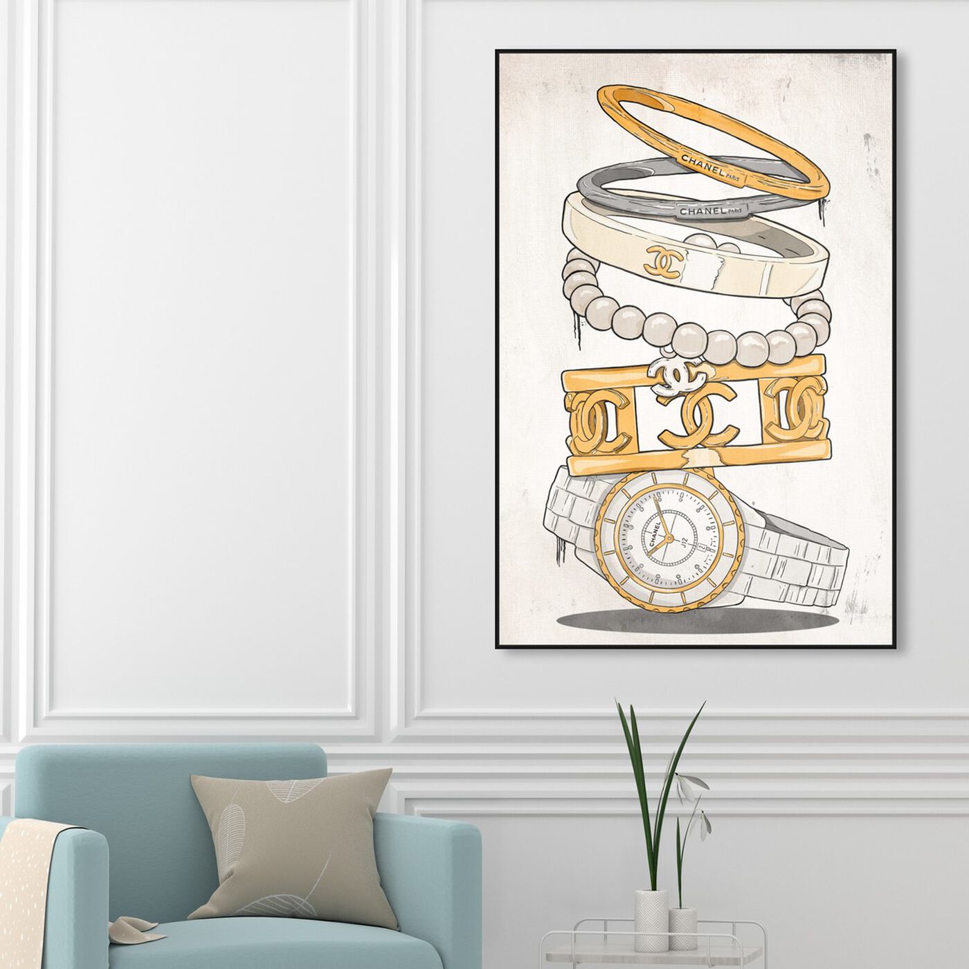 Hanging view of Arm Candy Classic featuring fashion and glam and jewelry art.