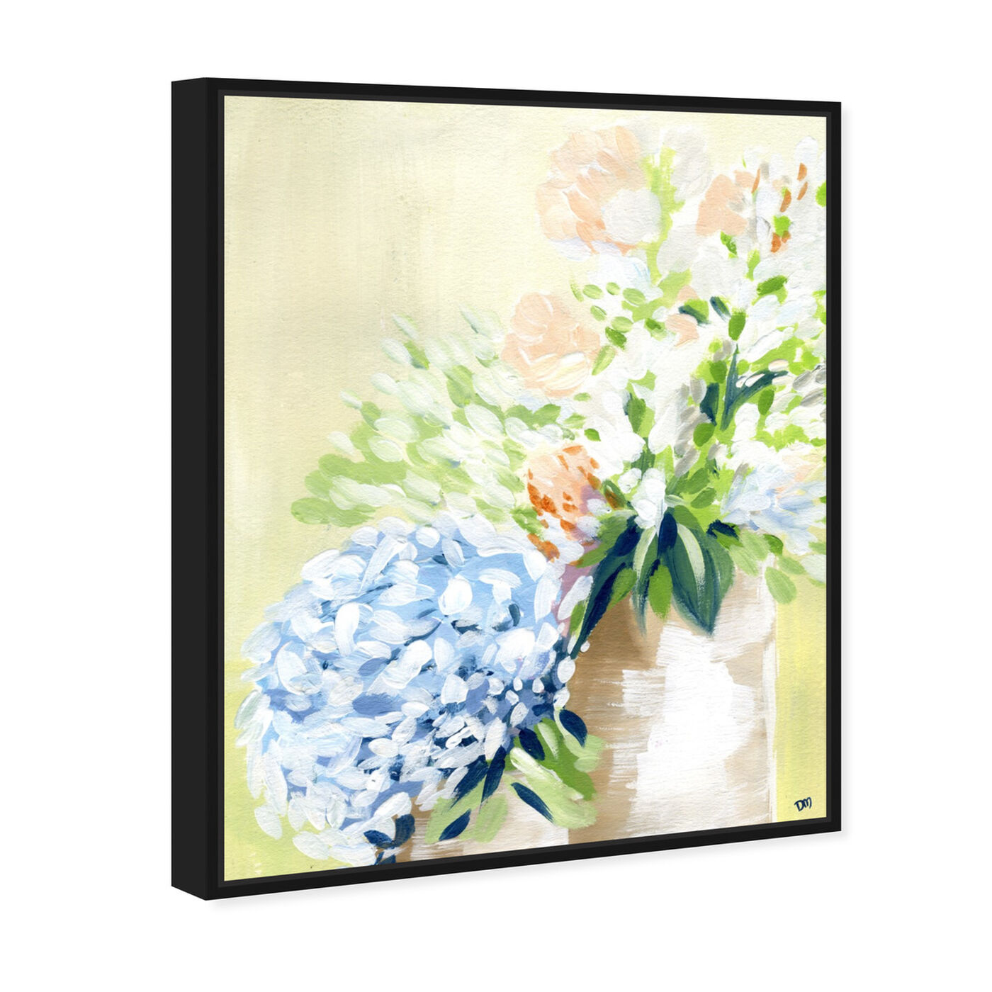 Angled view of Wedding Season featuring floral and botanical and florals art.