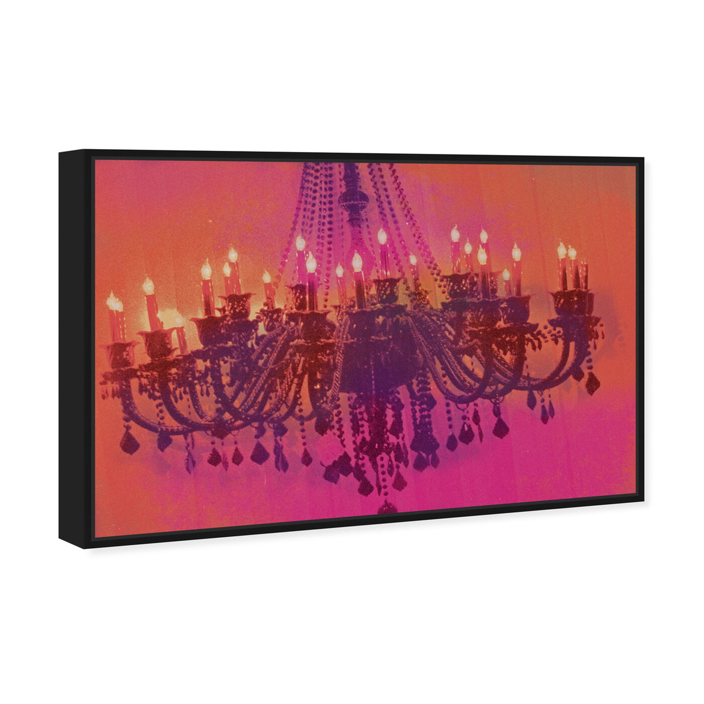 Angled view of Light me up featuring fashion and glam and chandeliers art.