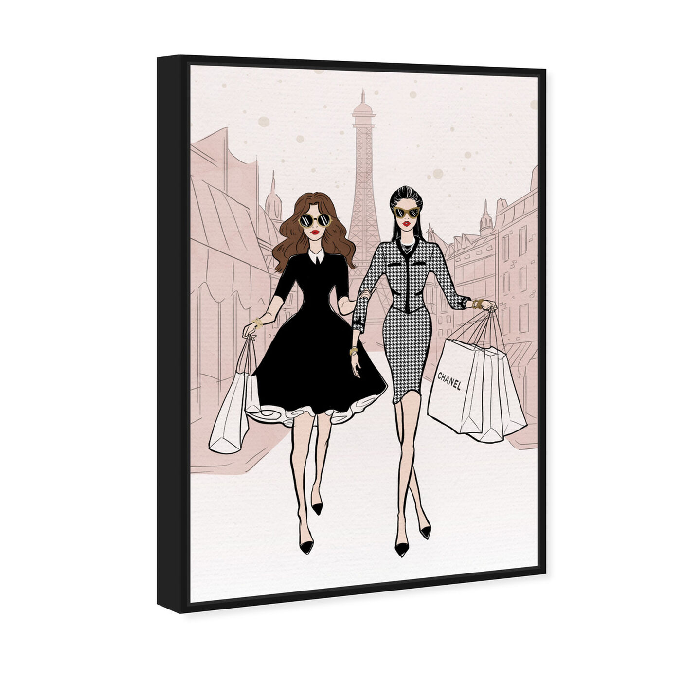 Angled view of Designated Shopping Buddy II featuring fashion and glam and outfits art.