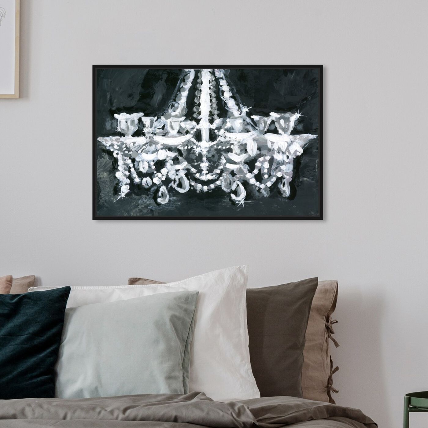 Hanging view of BW Candelabro featuring fashion and glam and chandeliers art.
