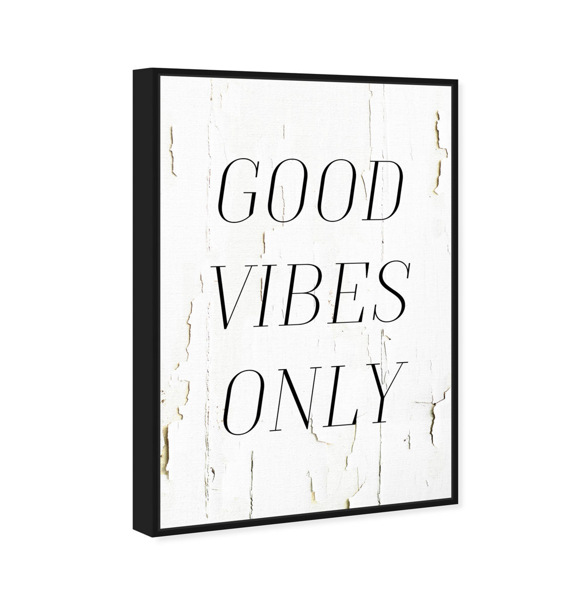 The Good Vibes Only | Typography and Quotes Wall Art by Oliver Gal