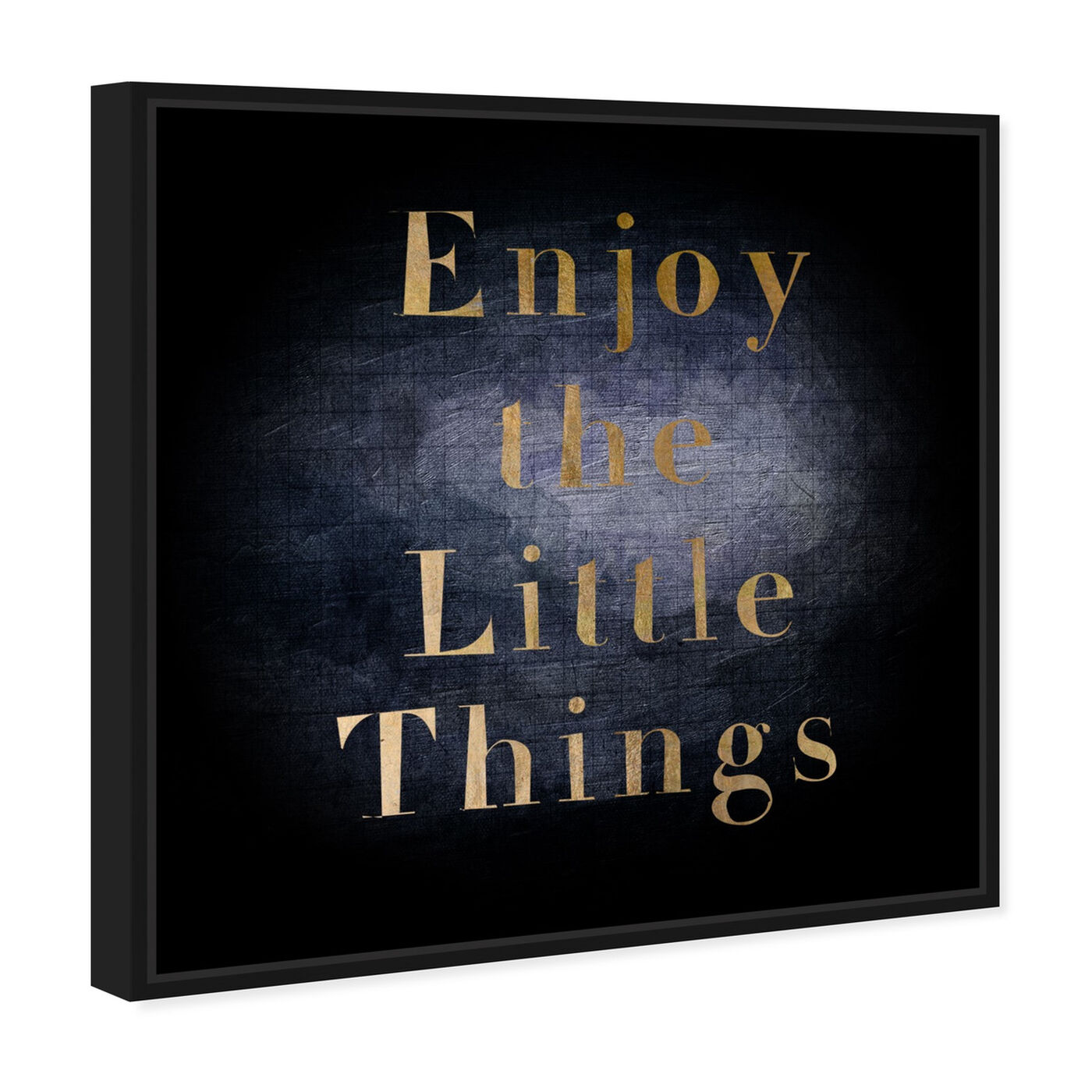 Angled view of All Small Things featuring typography and quotes and inspirational quotes and sayings art.