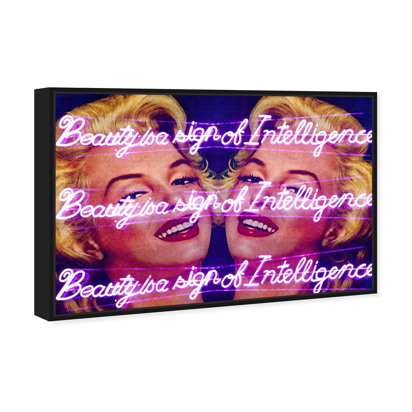 Angled view of Beauty is a Sign featuring fashion and glam and portraits art.