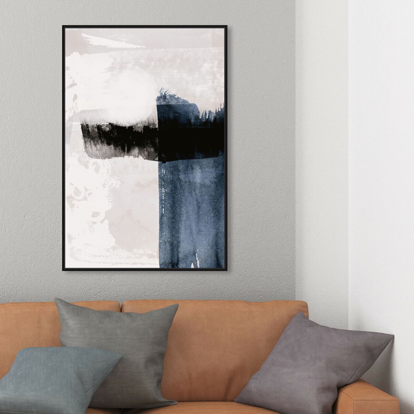 Hanging view of Bliss featuring abstract and paint art.