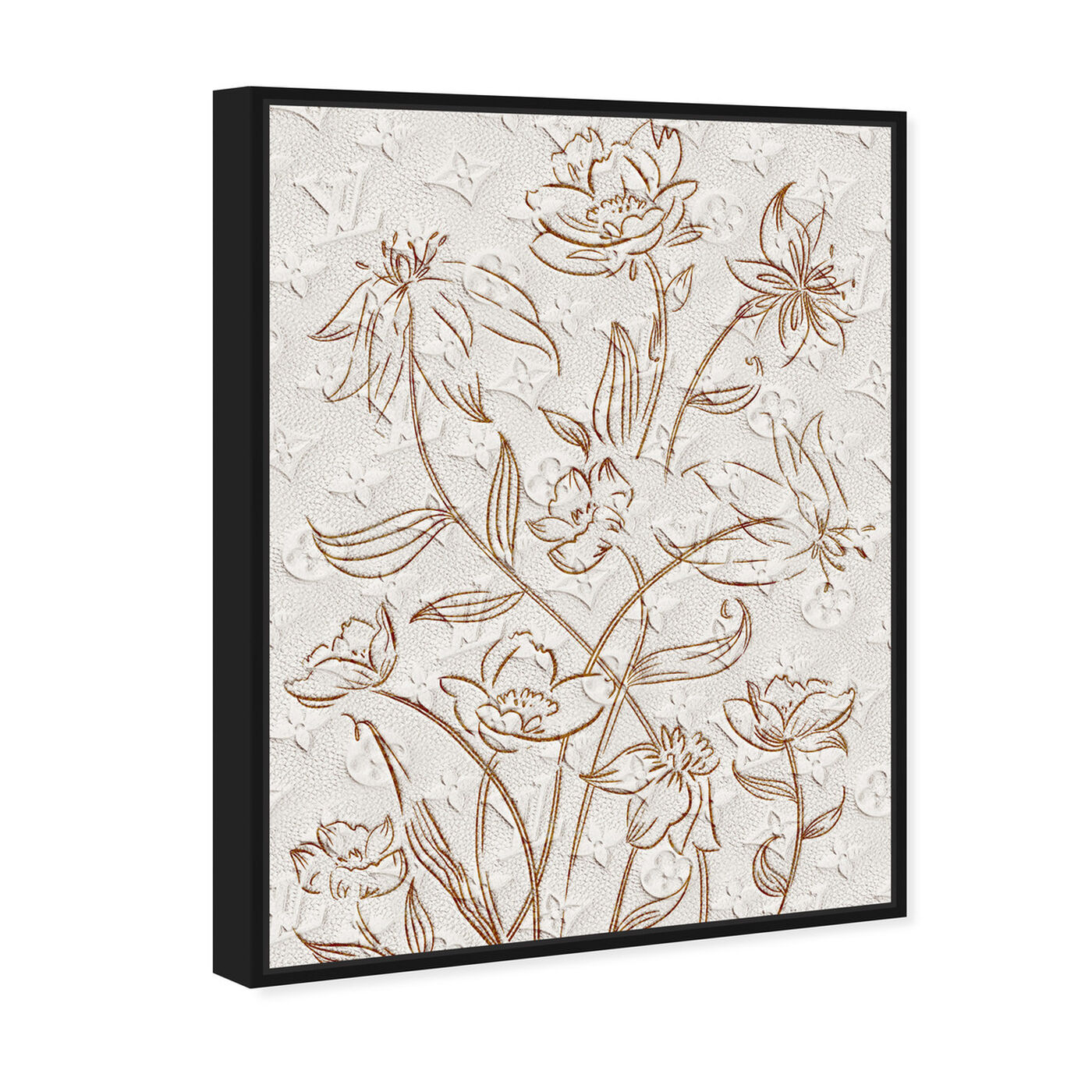 Angled view of Minimal Flora featuring floral and botanical and gardens art.
