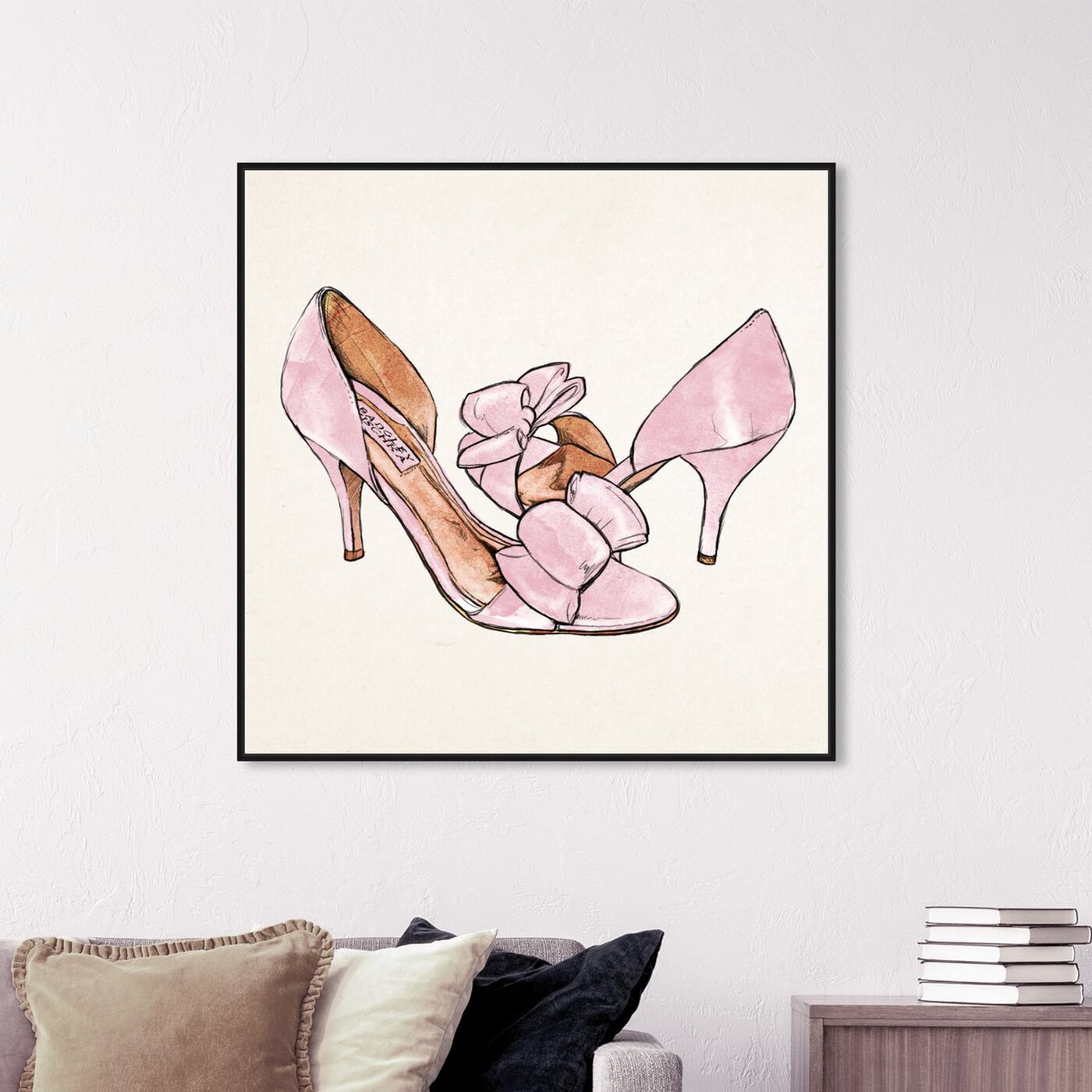 Hanging view of My Sweet Shoes featuring fashion and glam and shoes art.