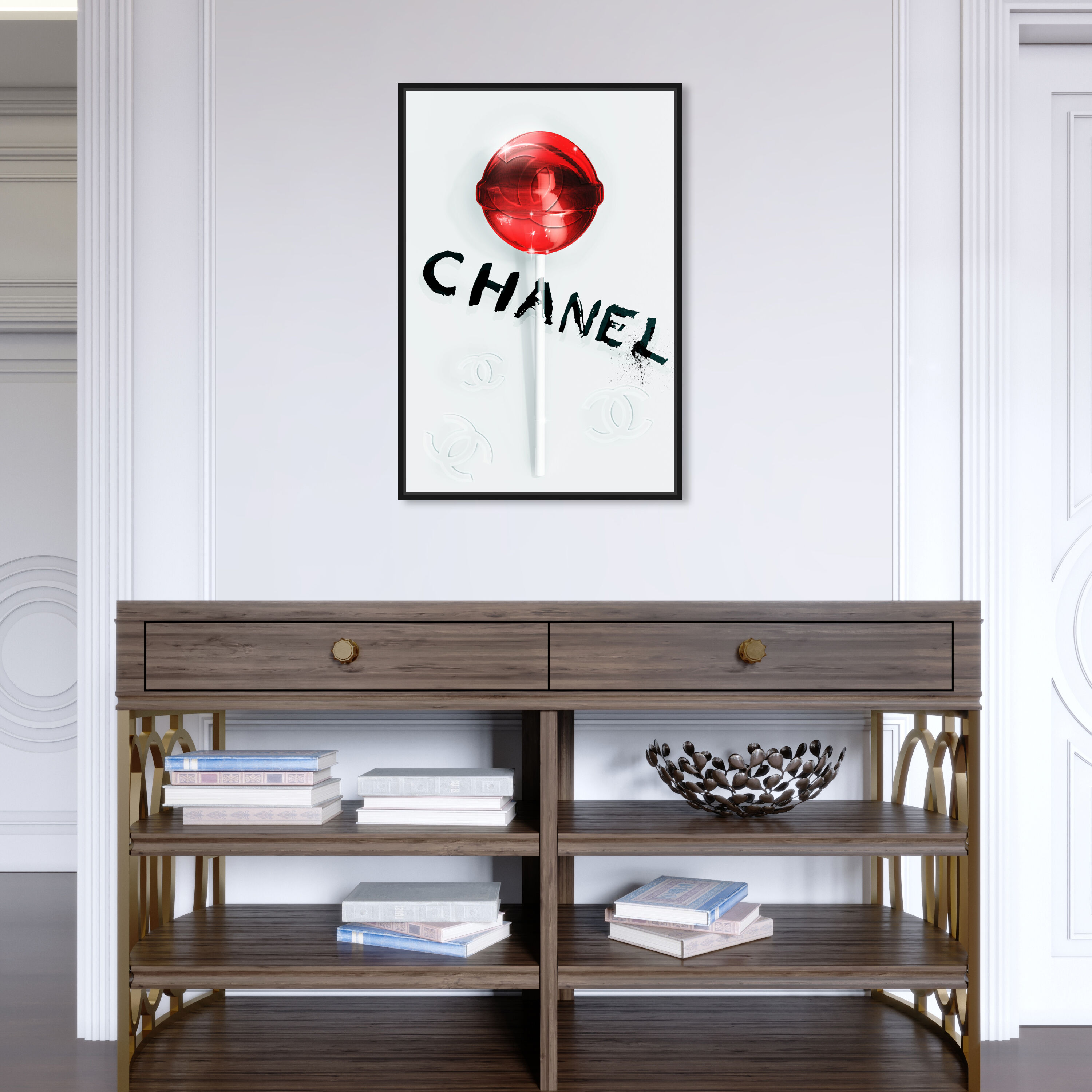 Couture LolliPop 3 | Fashion and Glam Wall Art by The Oliver Gal