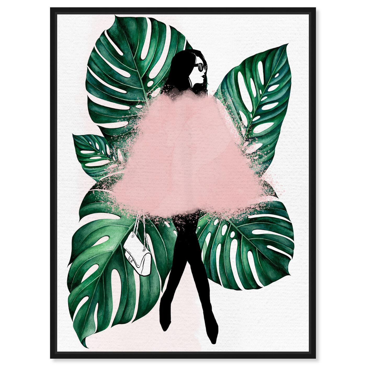 Front view of Among the Leaves featuring fashion and glam and outfits art.