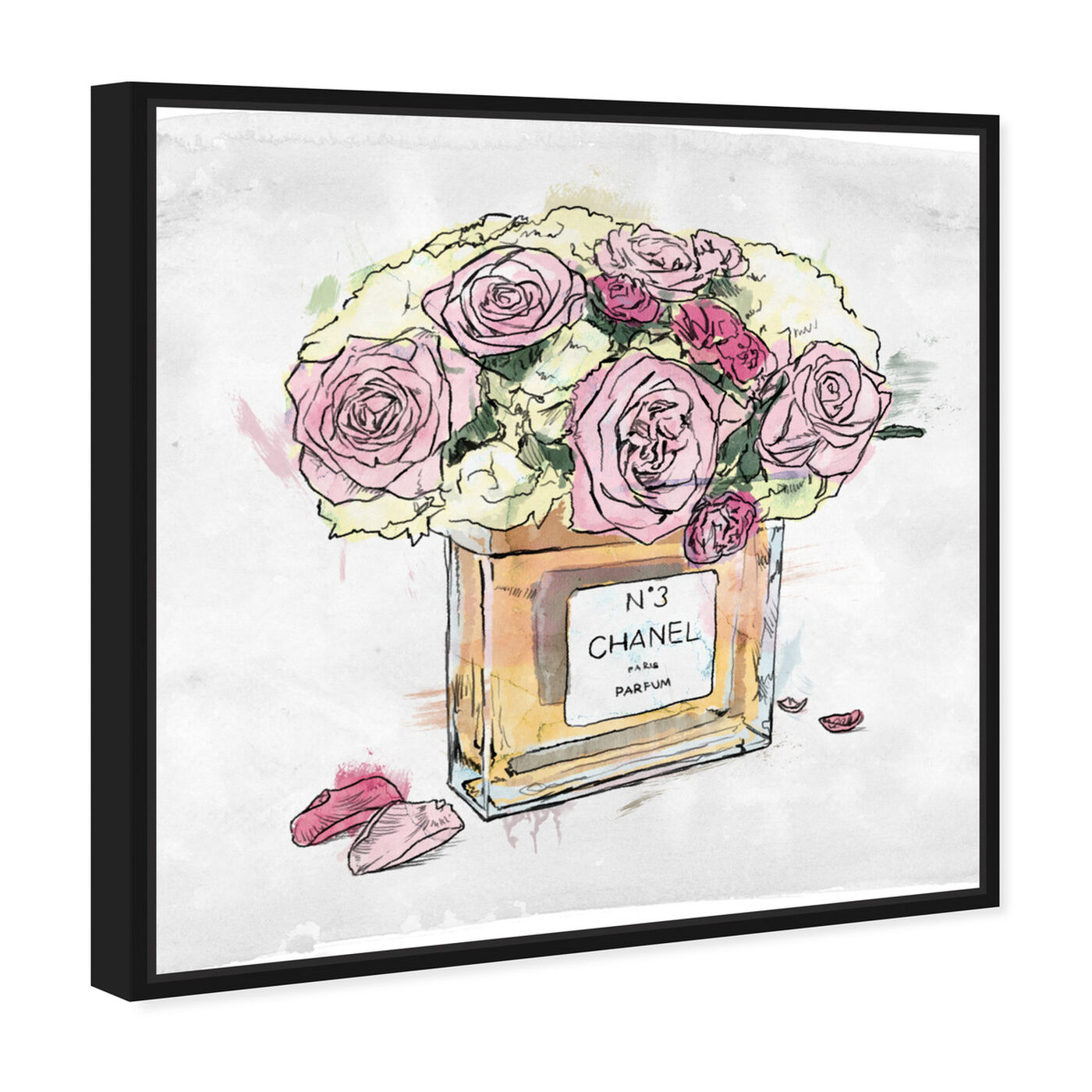 Angled view of Flower Vase  featuring fashion and glam and perfumes art.