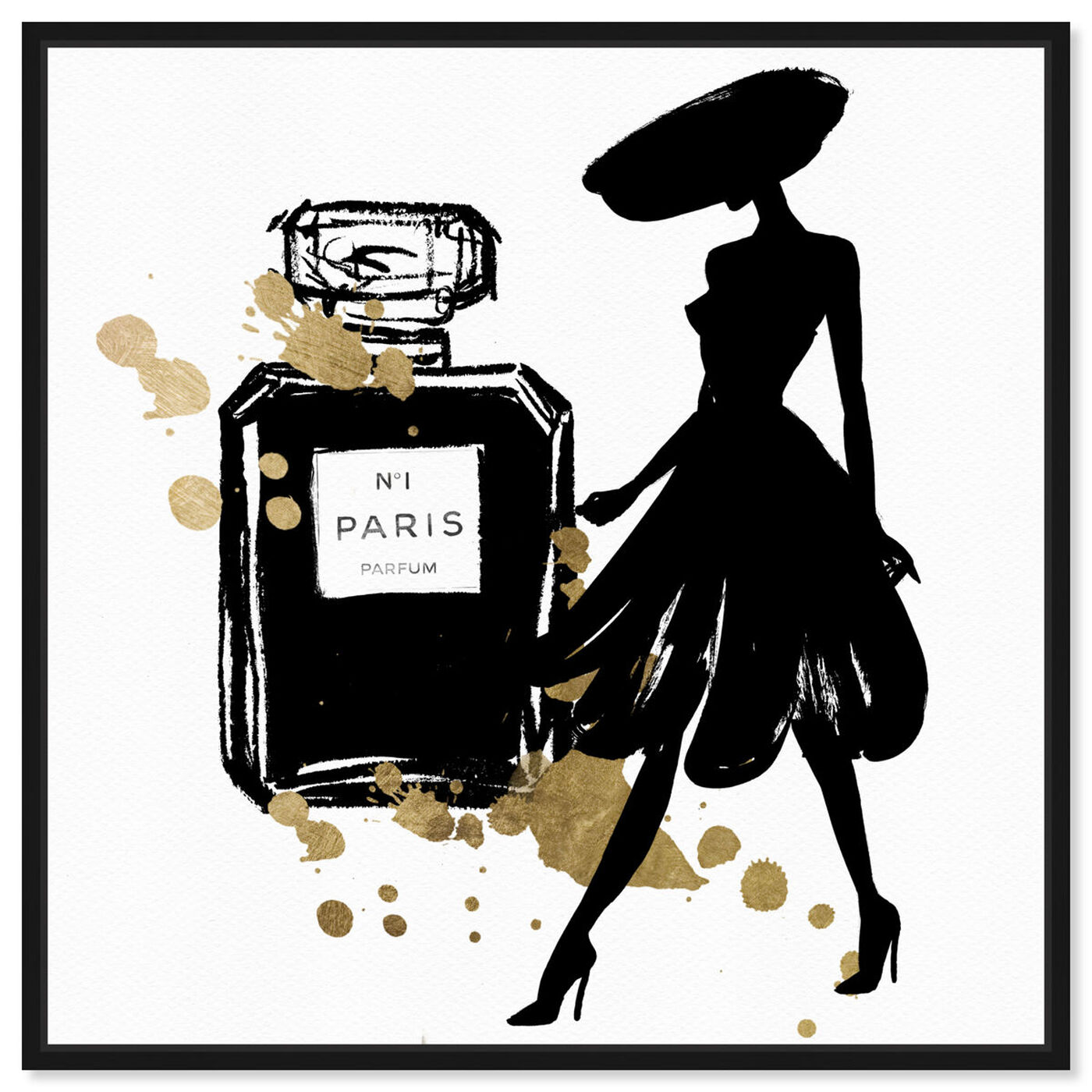 Front view of Mas Pasarela Paris featuring fashion and glam and perfumes art.