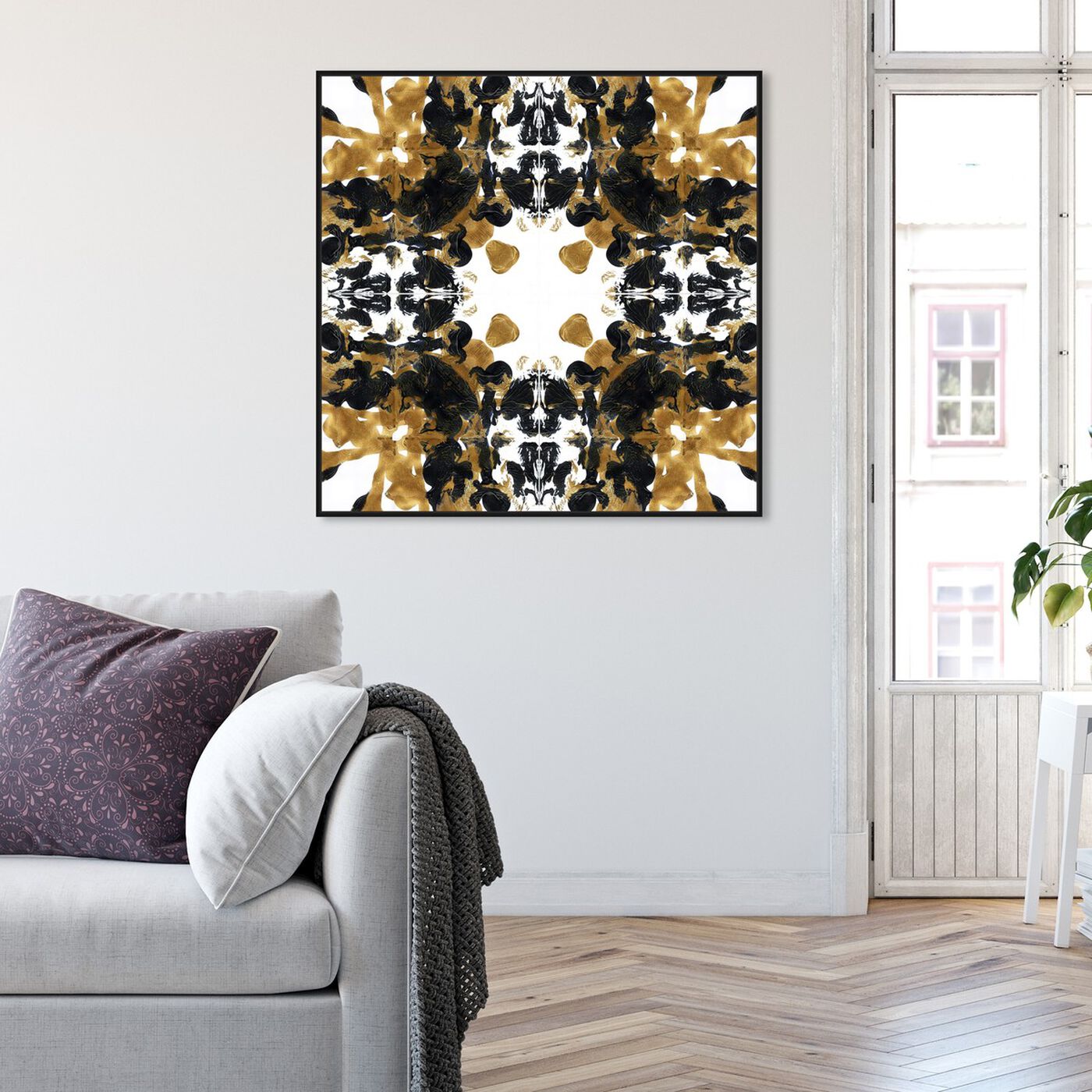 Hanging view of Venus  featuring abstract and patterns art.