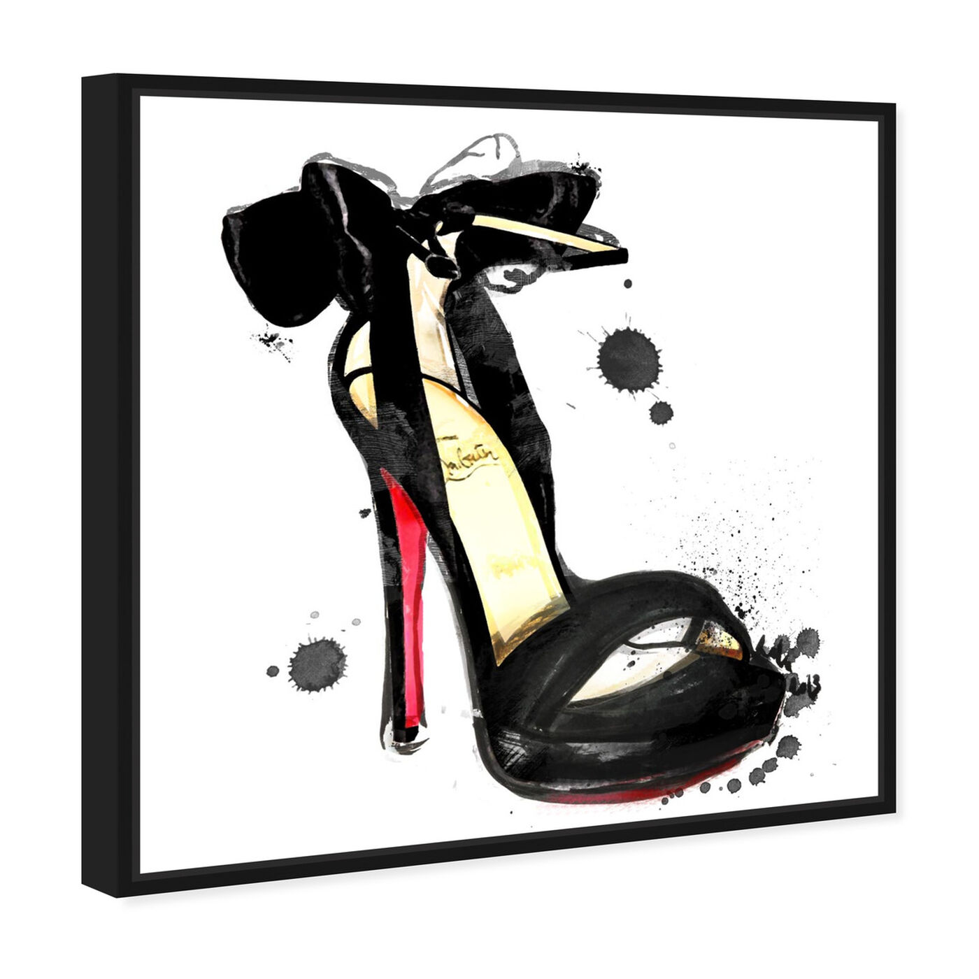 Angled view of Unstoppable featuring fashion and glam and shoes art.