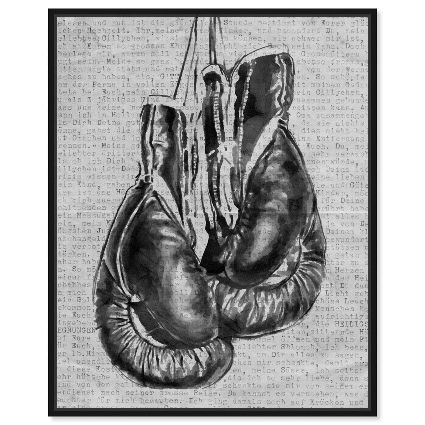 Front view of Winning Jab featuring sports and teams and boxing art.