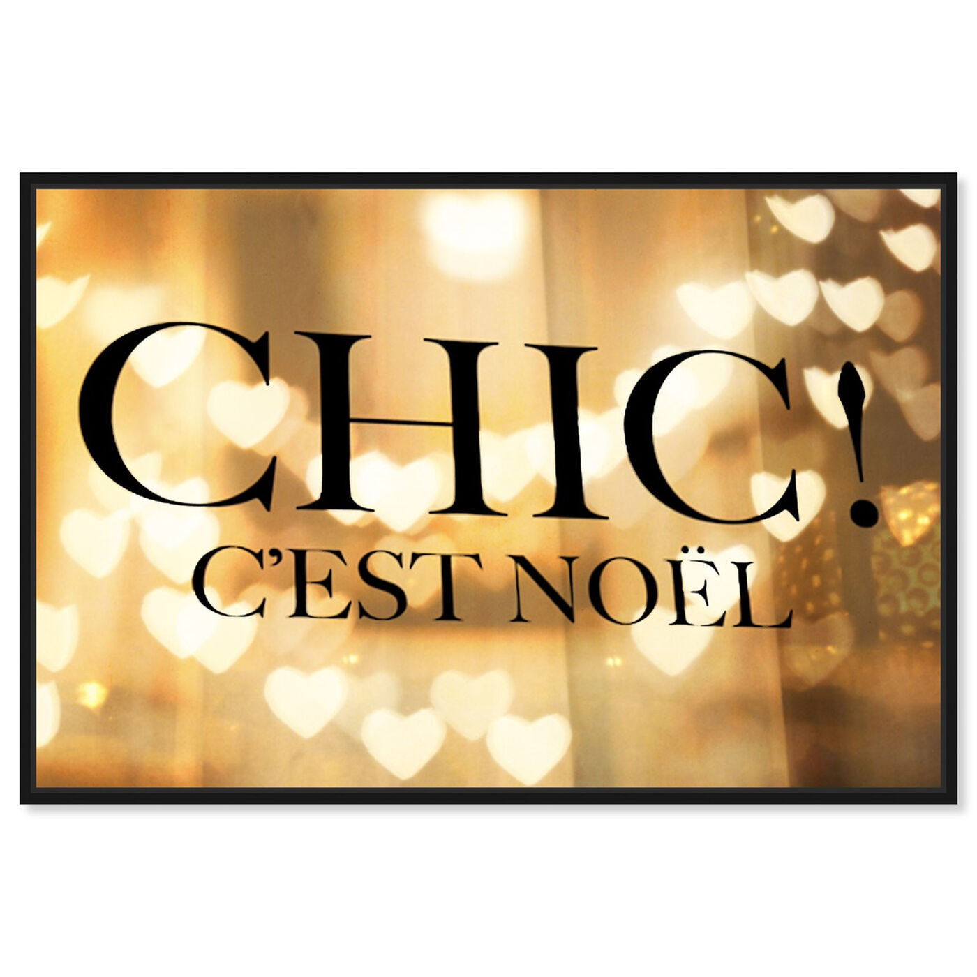 Front view of Chic Noel featuring holiday and seasonal and holidays art.