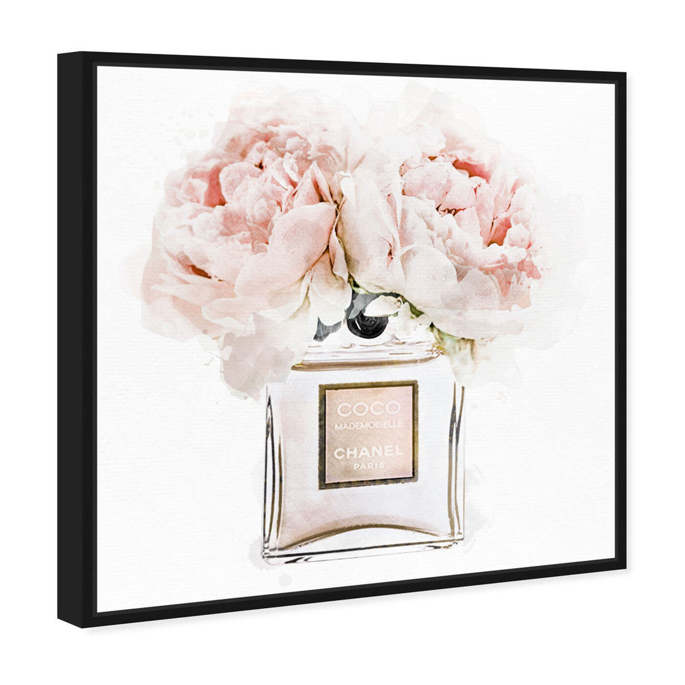 Angled view of Dawn Morning Bouquet Peach featuring fashion and glam and perfumes art.