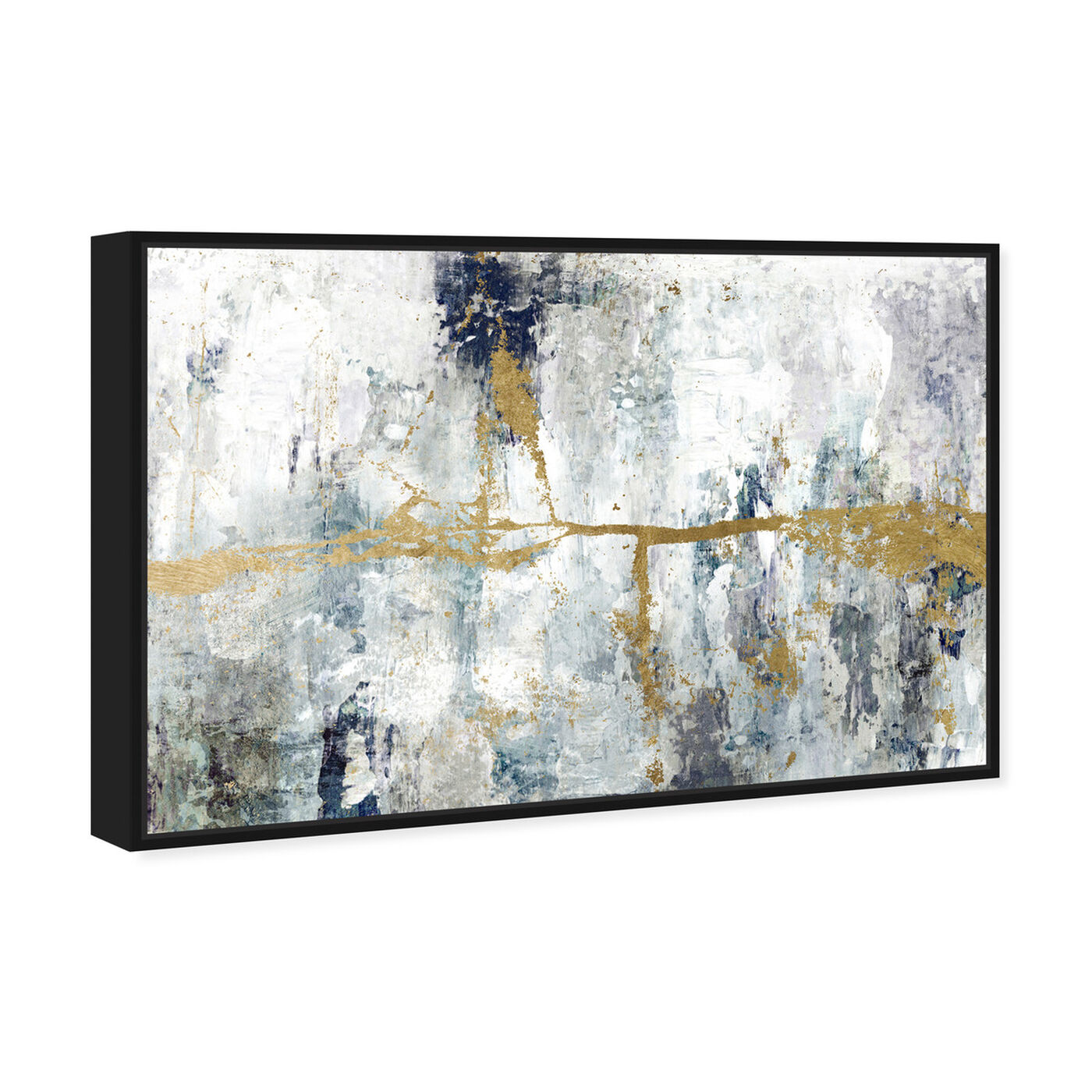 Angled view of Ocean Divide featuring abstract and paint art.