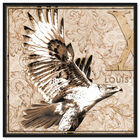 Front view of Left Bird of Pray featuring fashion and glam and travel essentials art. image number null