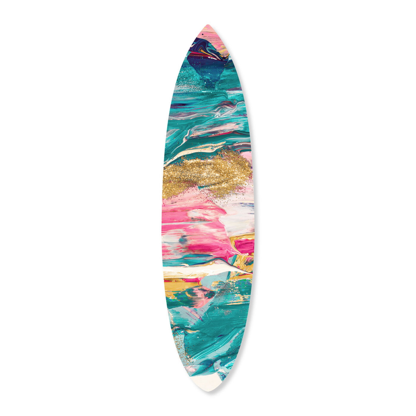 Pastel Thoughts Surfboard Flat