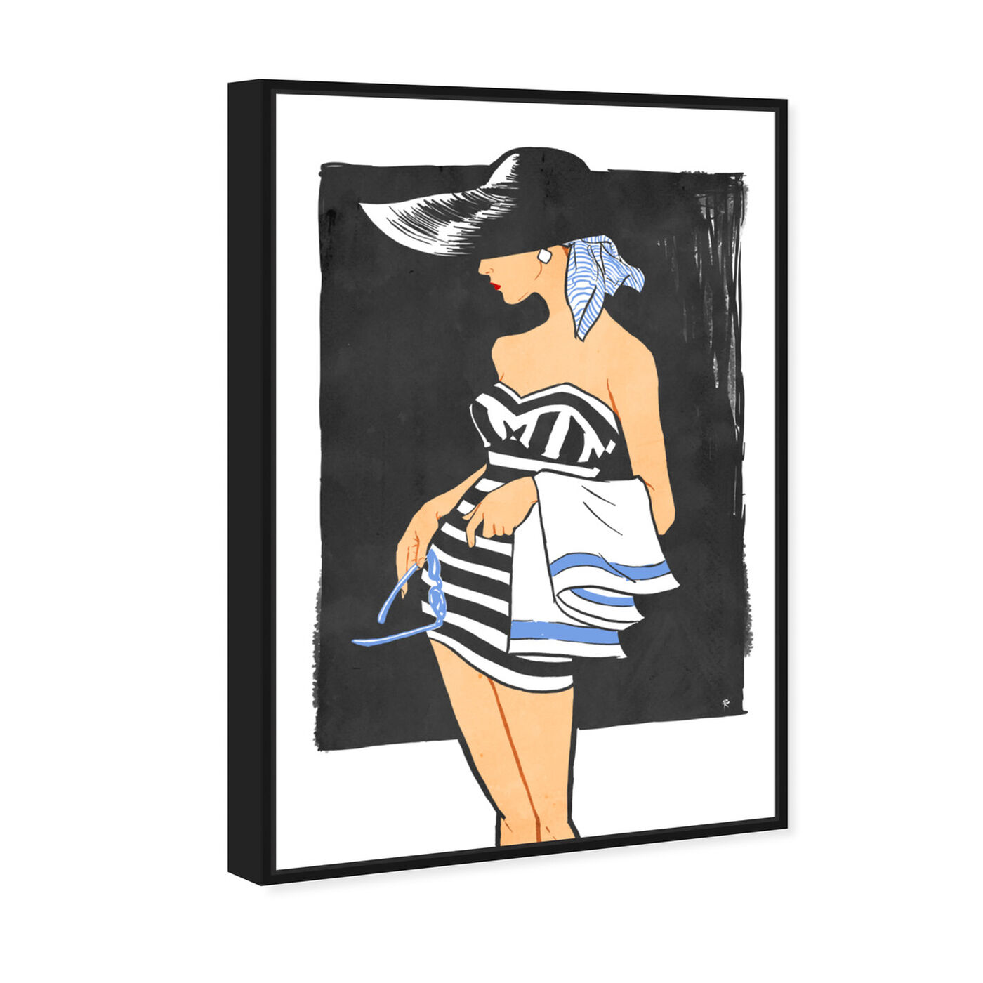 Angled view of Take Me to the Beach featuring fashion and glam and dolls art.