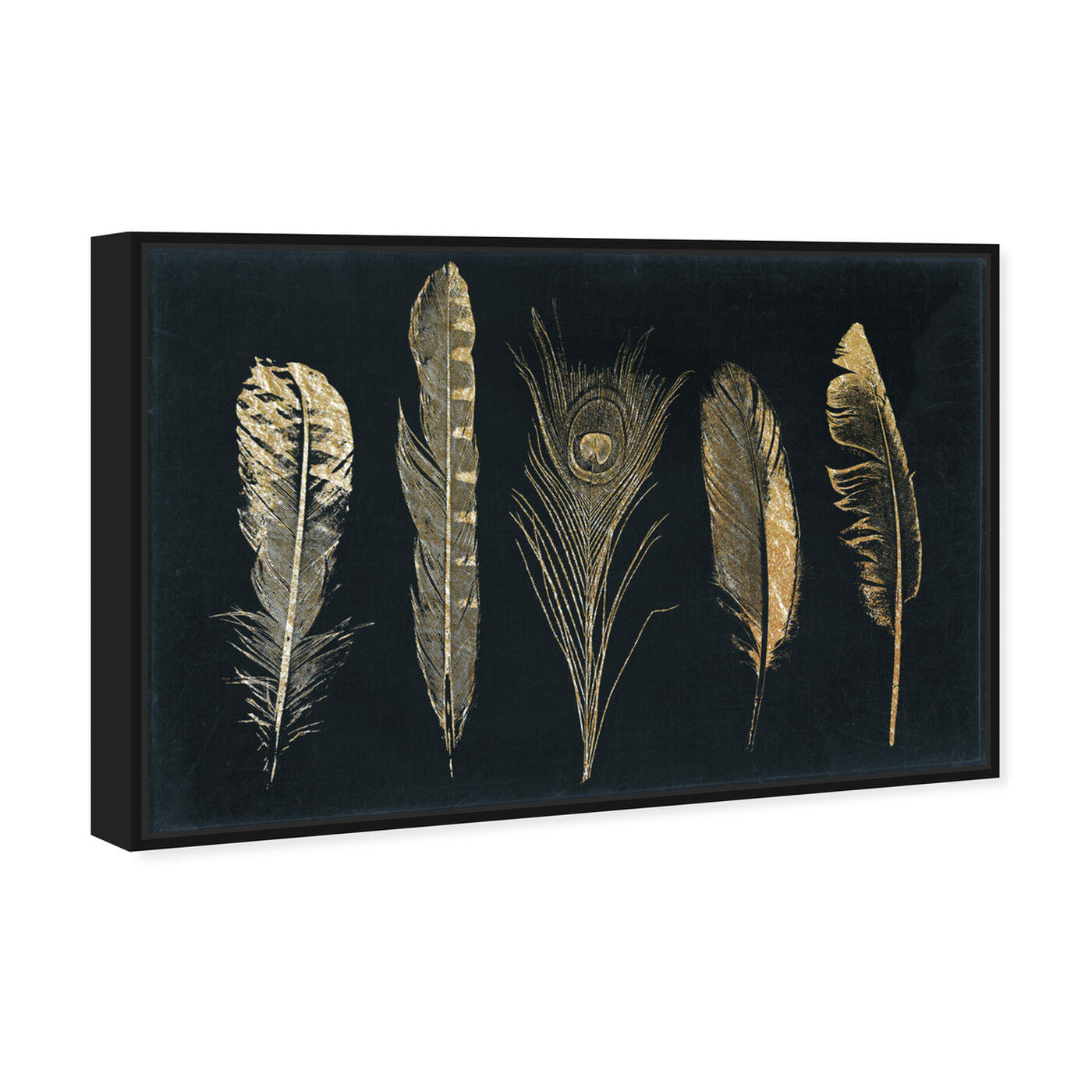 Angled view of Corinthian Feathers - Signature Collection featuring fashion and glam and feathers art.