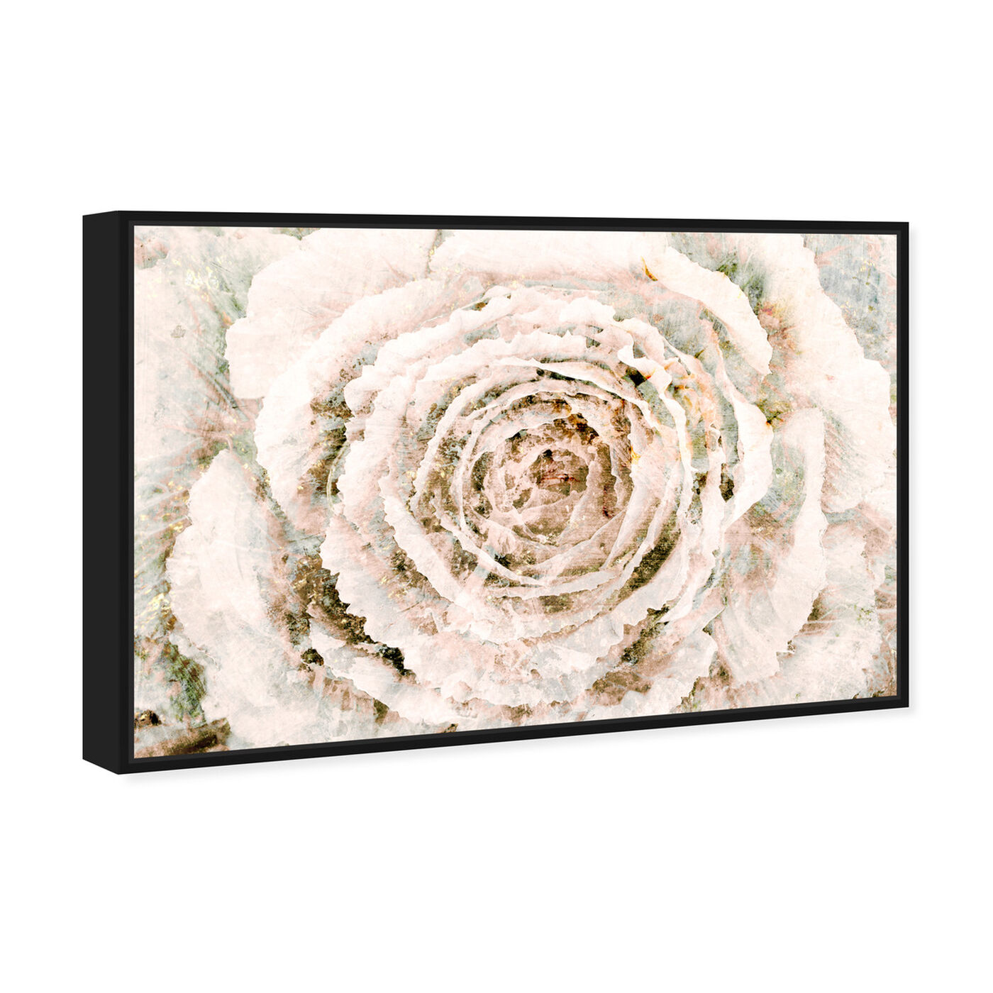 Angled view of Brown Winter Flower featuring floral and botanical and florals art.