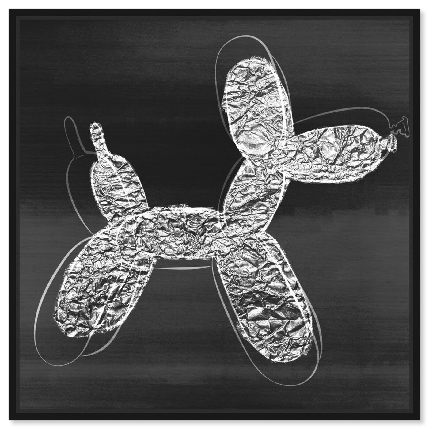 Front view of Balloon Dog Photocopy featuring animals and dogs and puppies art.