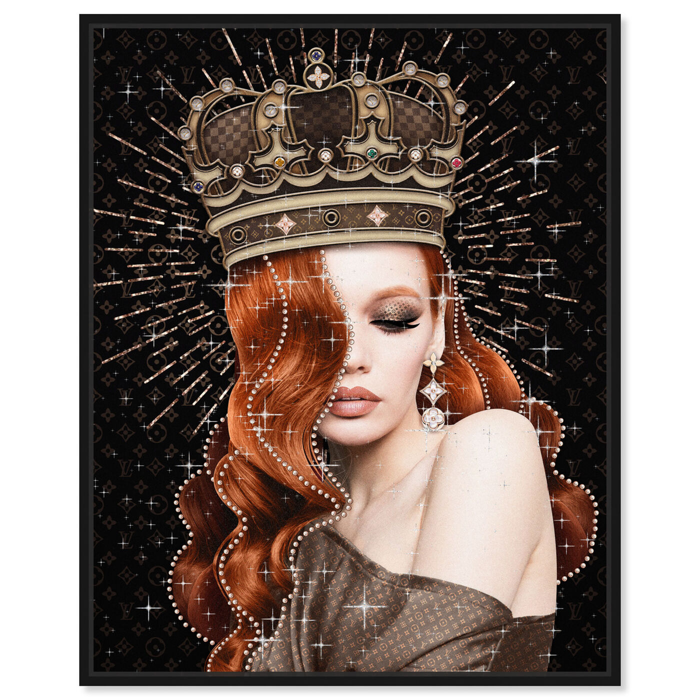 Front view of Merida Queen featuring fashion and glam and portraits art.