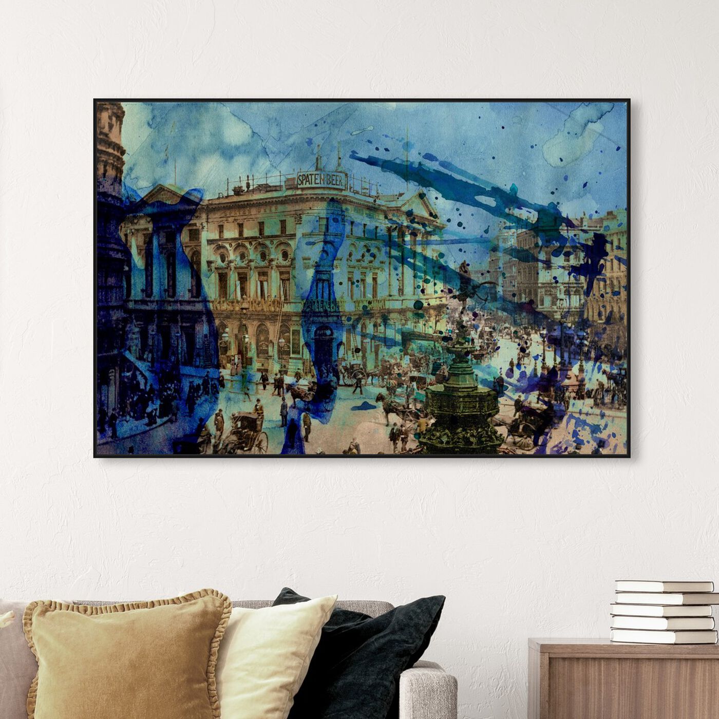 Hanging view of Picadilly featuring world and countries and european cultures art.