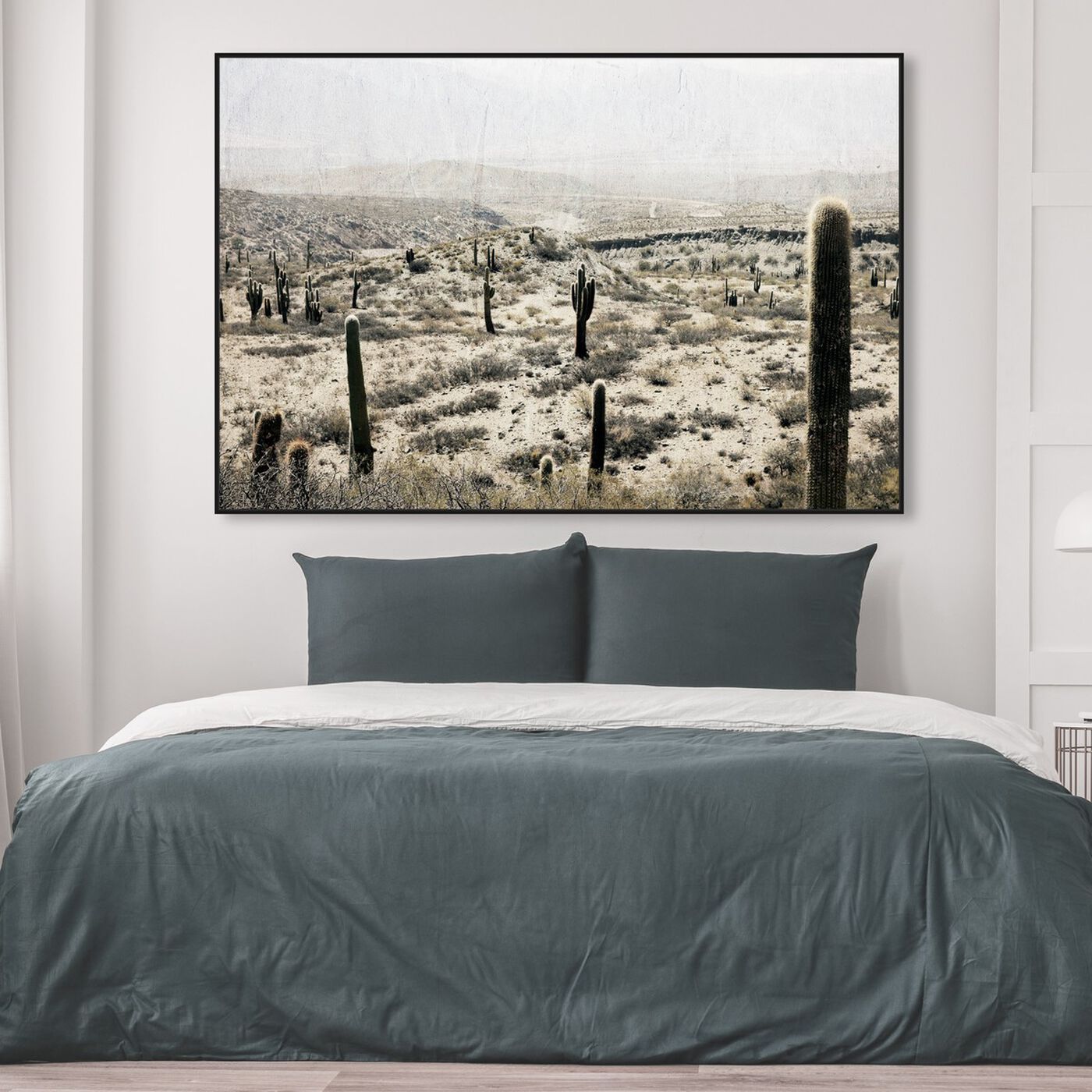 Hanging view of Down South featuring nature and landscape and desert landscapes art.
