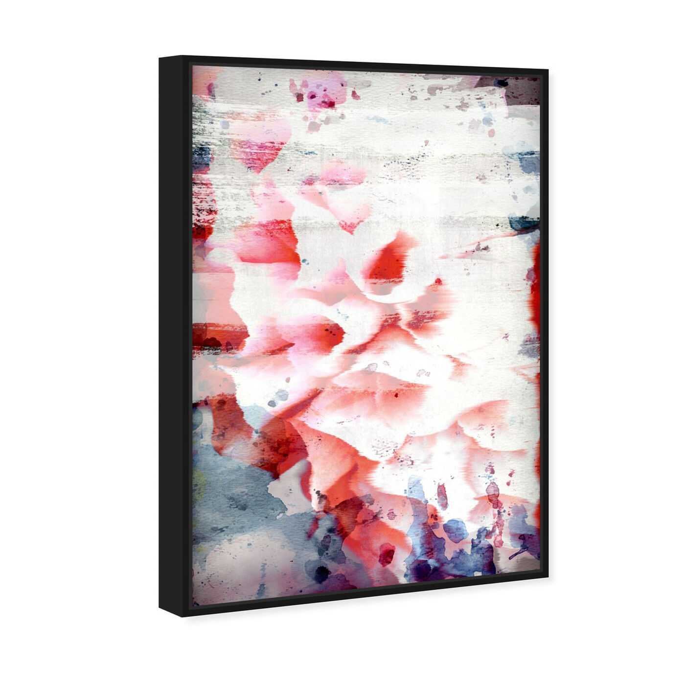 Angled view of Midnight Bloom featuring floral and botanical and florals art.